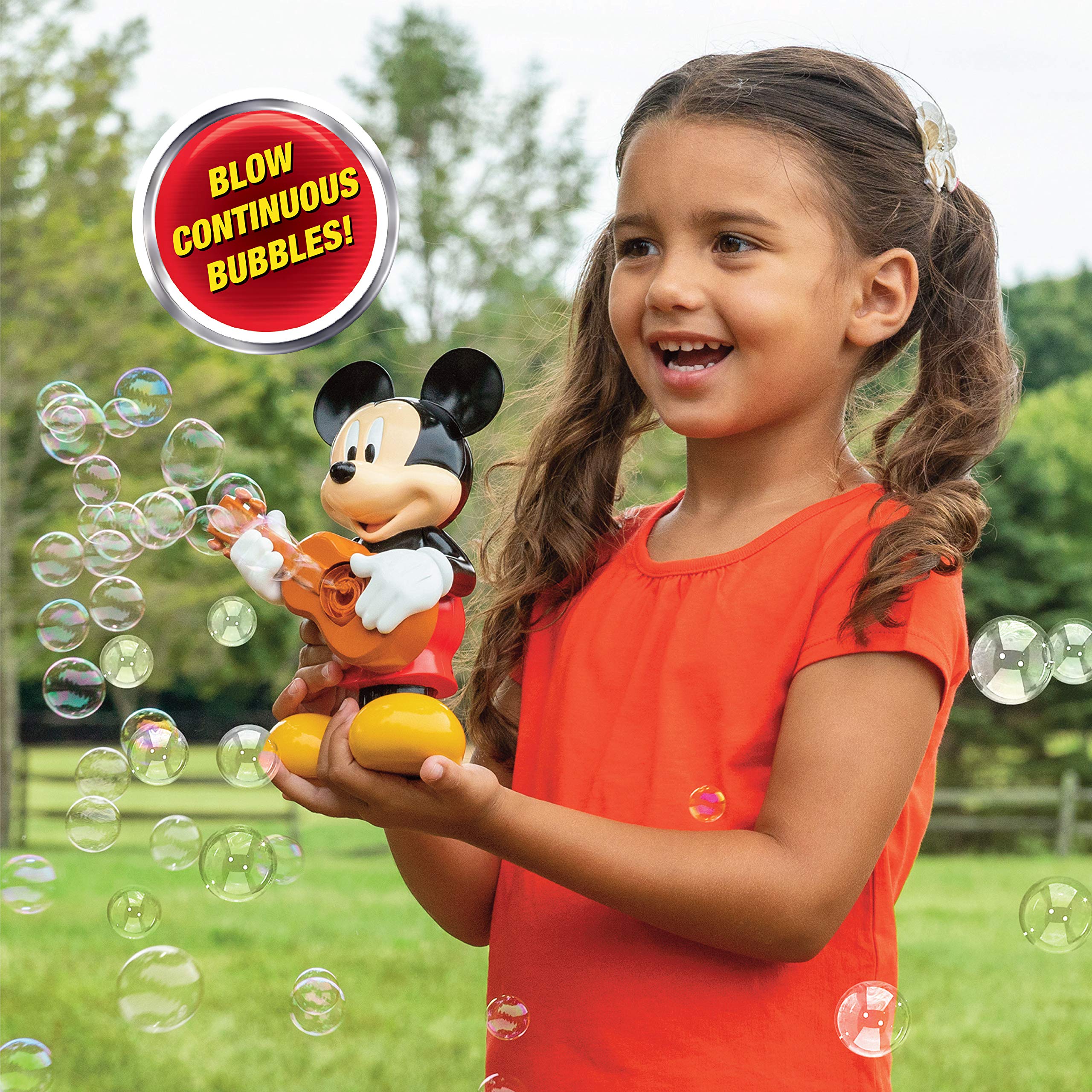 Foto 4 pulgar | Máquina Sopladora De Burbujas Para Niños Pequeños Con Mickey Mouse De Disney - Venta Internacional.