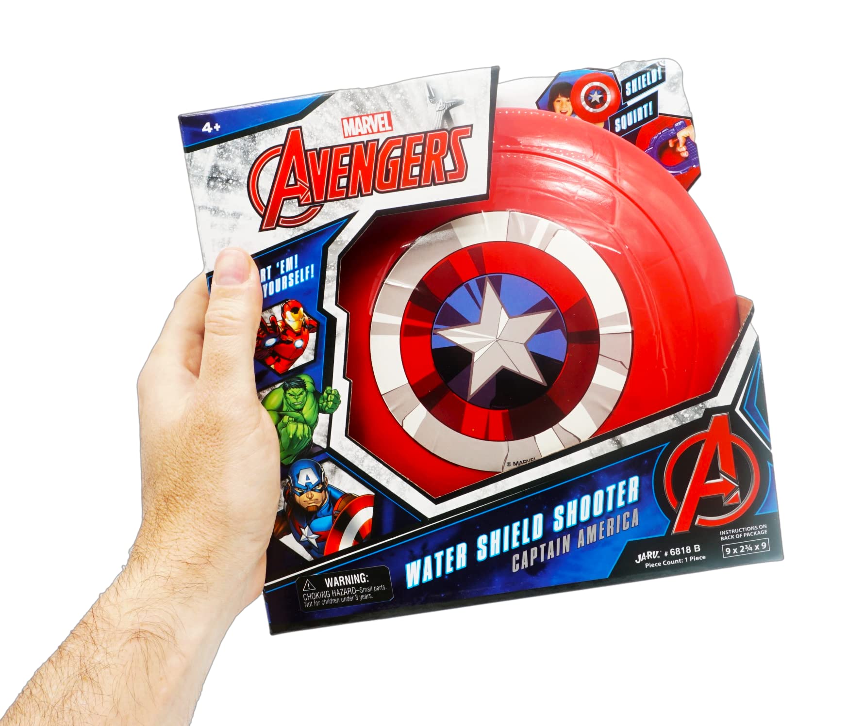 Foto 3 pulgar | Water Gun Blaster Ja-ru Marvel Avengers Capitán América - Venta Internacional.