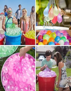 Foto 5 | Llenado Rápido De Globos De Agua + Termo De Agua Güish