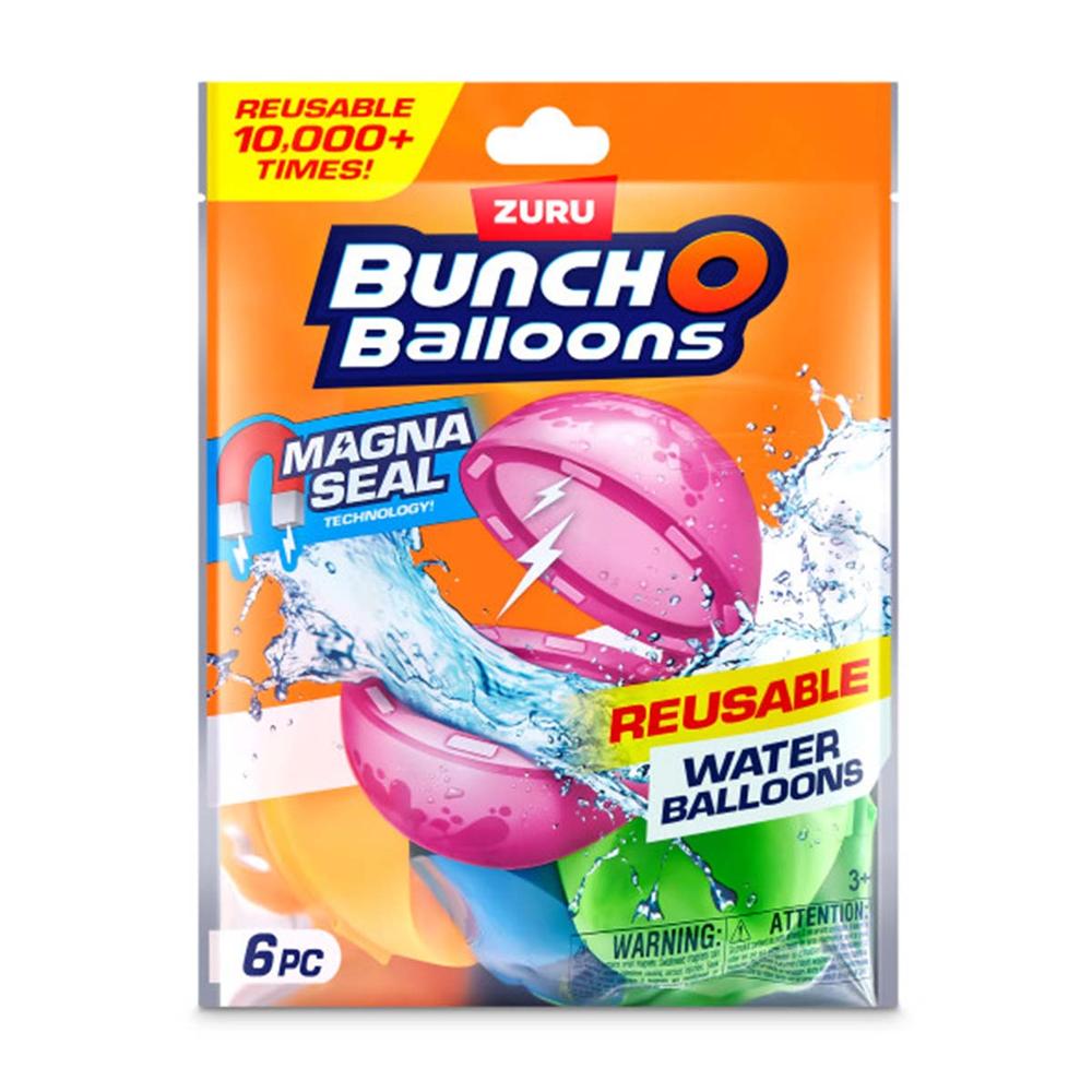 Foto 3 pulgar | Bunch O Ballons Globos De Agua Reusables 6 Piezas
