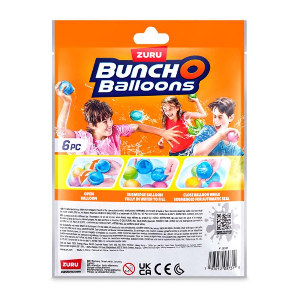 Foto 4 pulgar | Bunch O Ballons Globos De Agua Reusables 6 Piezas