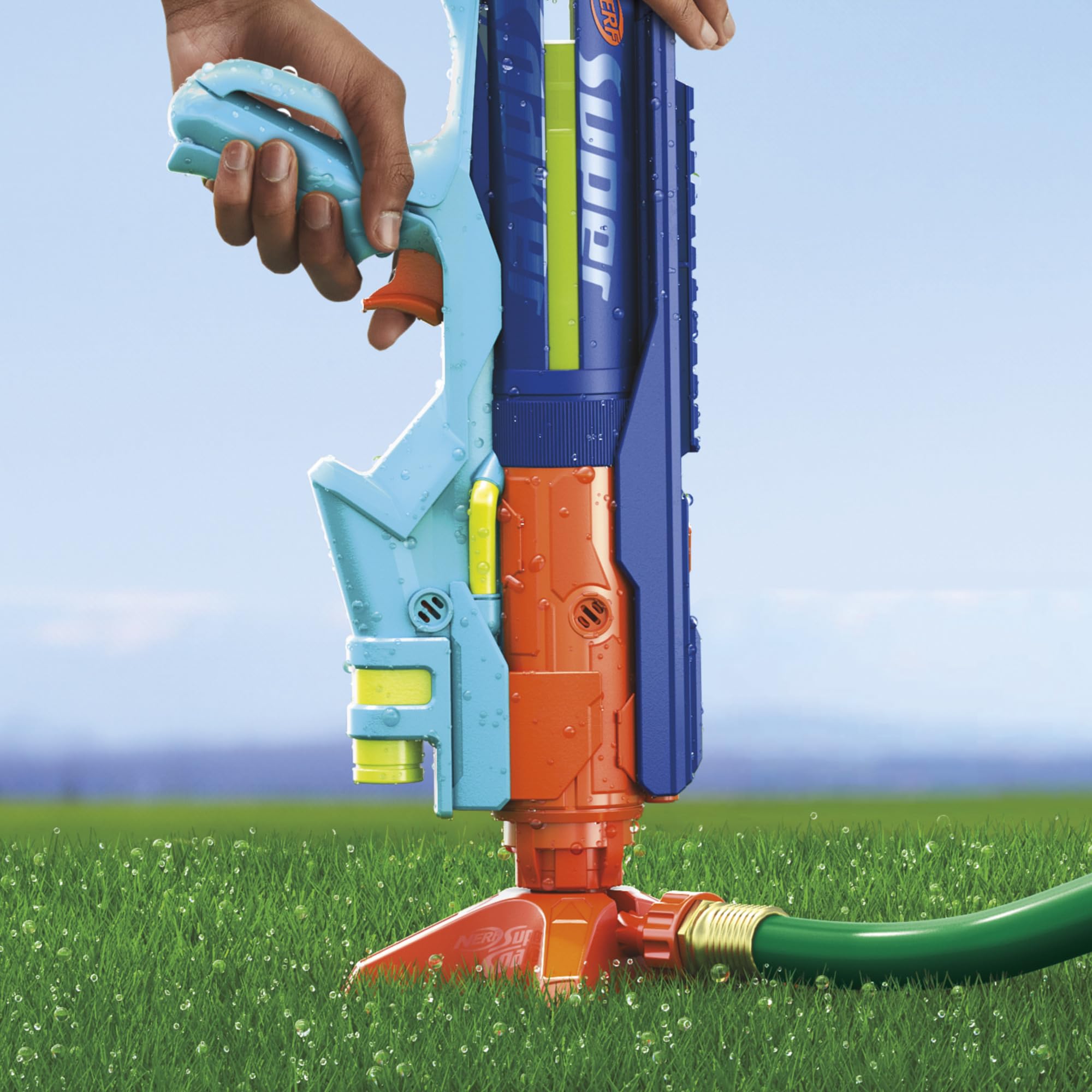 Foto 6 pulgar | Lanzador de Agua Nerf Super Soaker Power Drench- Venta Internacional