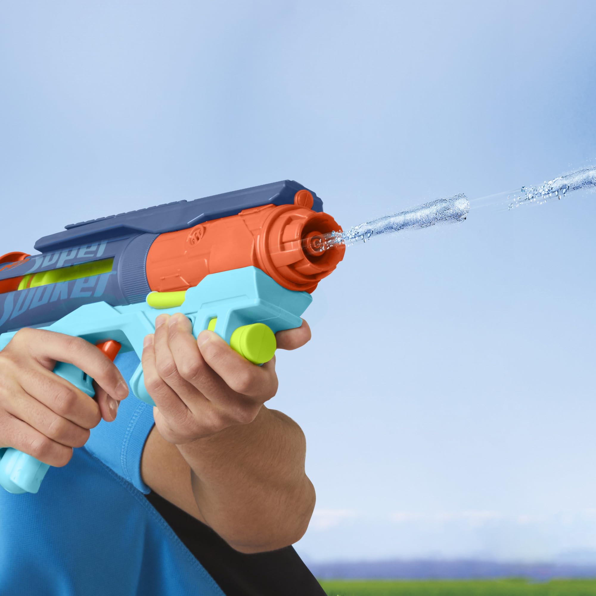 Foto 7 pulgar | Lanzador de Agua Nerf Super Soaker Power Drench- Venta Internacional