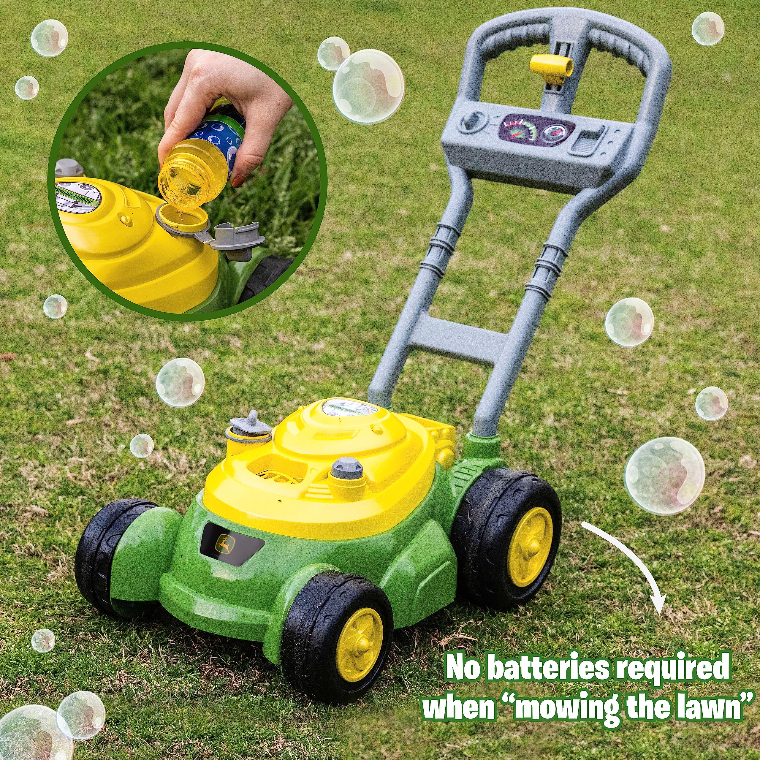 Foto 4 pulgar | Cortadora De Césped Con Burbujas Sunny Days John Deere Con Solución De Burbujas - Venta Internacional.