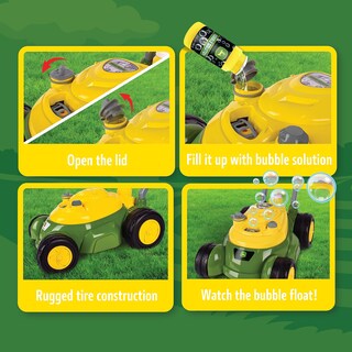 Foto 5 | Cortadora De Césped Con Burbujas Sunny Days John Deere Con Solución De Burbujas - Venta Internacional.