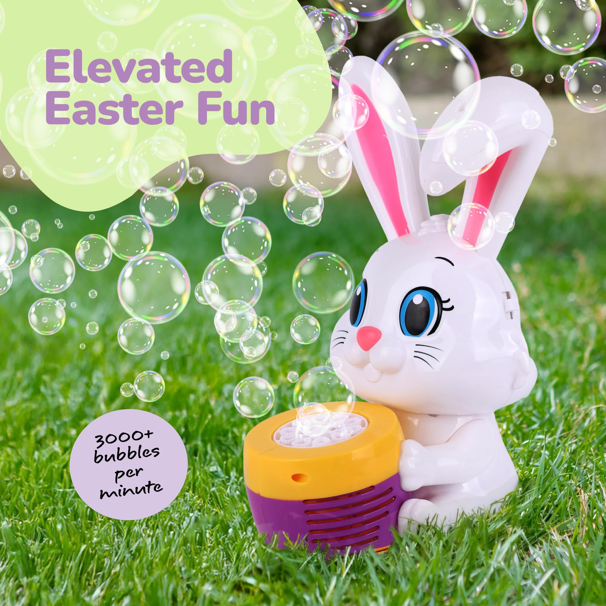 Foto 4 pulgar | Bubble Machine Artcreativity Bunny Rabbit Para Niños Con Música - Venta Internacional.