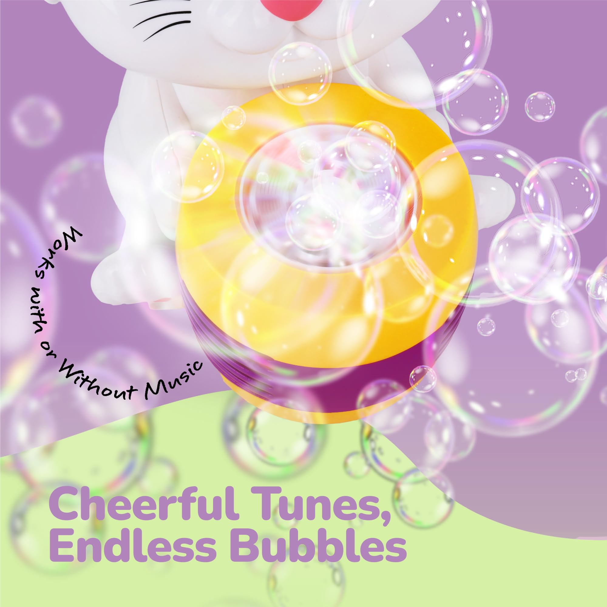 Foto 5 pulgar | Bubble Machine Artcreativity Bunny Rabbit Para Niños Con Música - Venta Internacional.