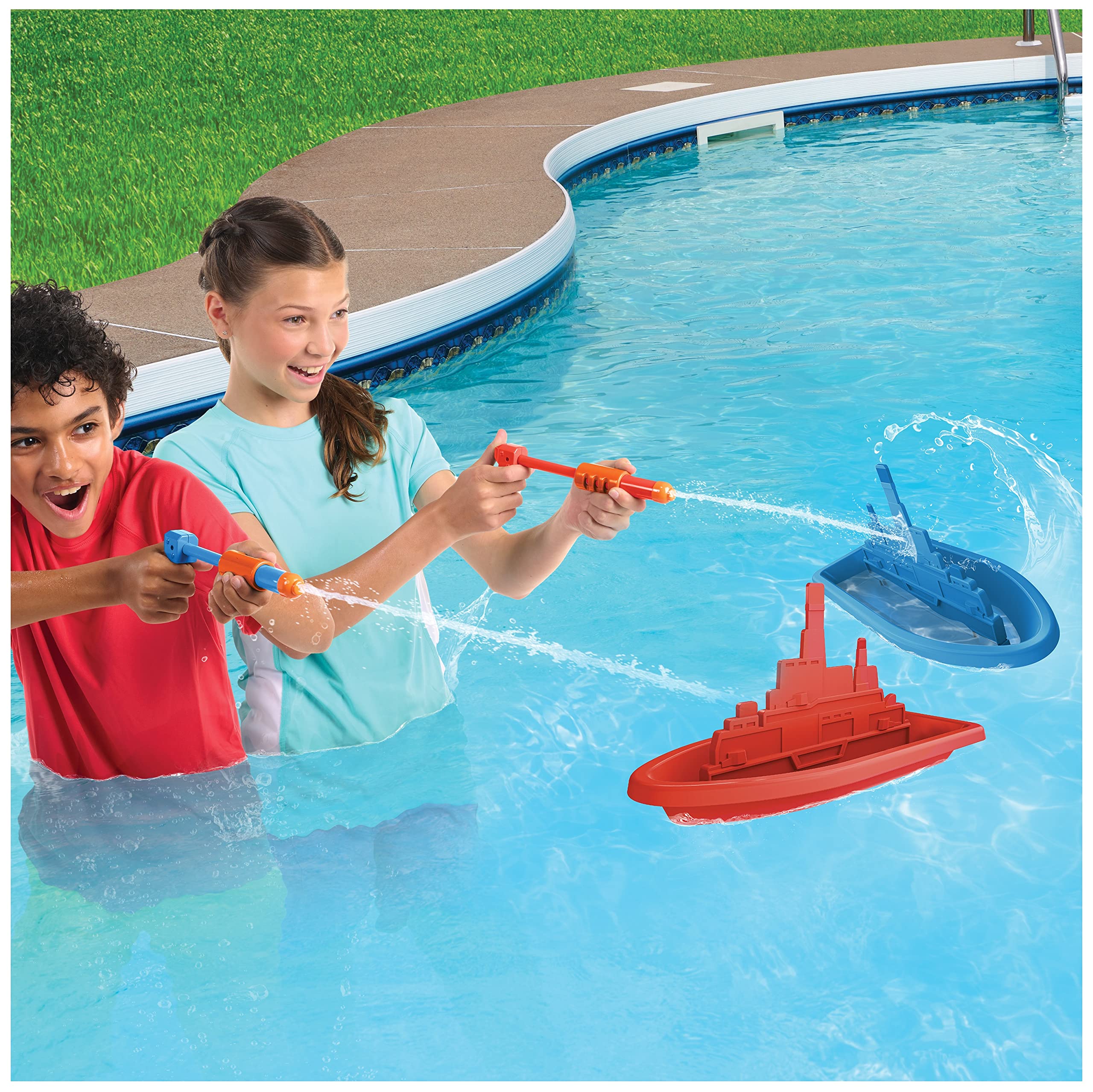 Foto 1 | Juego Acuático Hasbro Battleship Splash Para Divertirse Al Aire Libre En Verano - Venta Internacional.