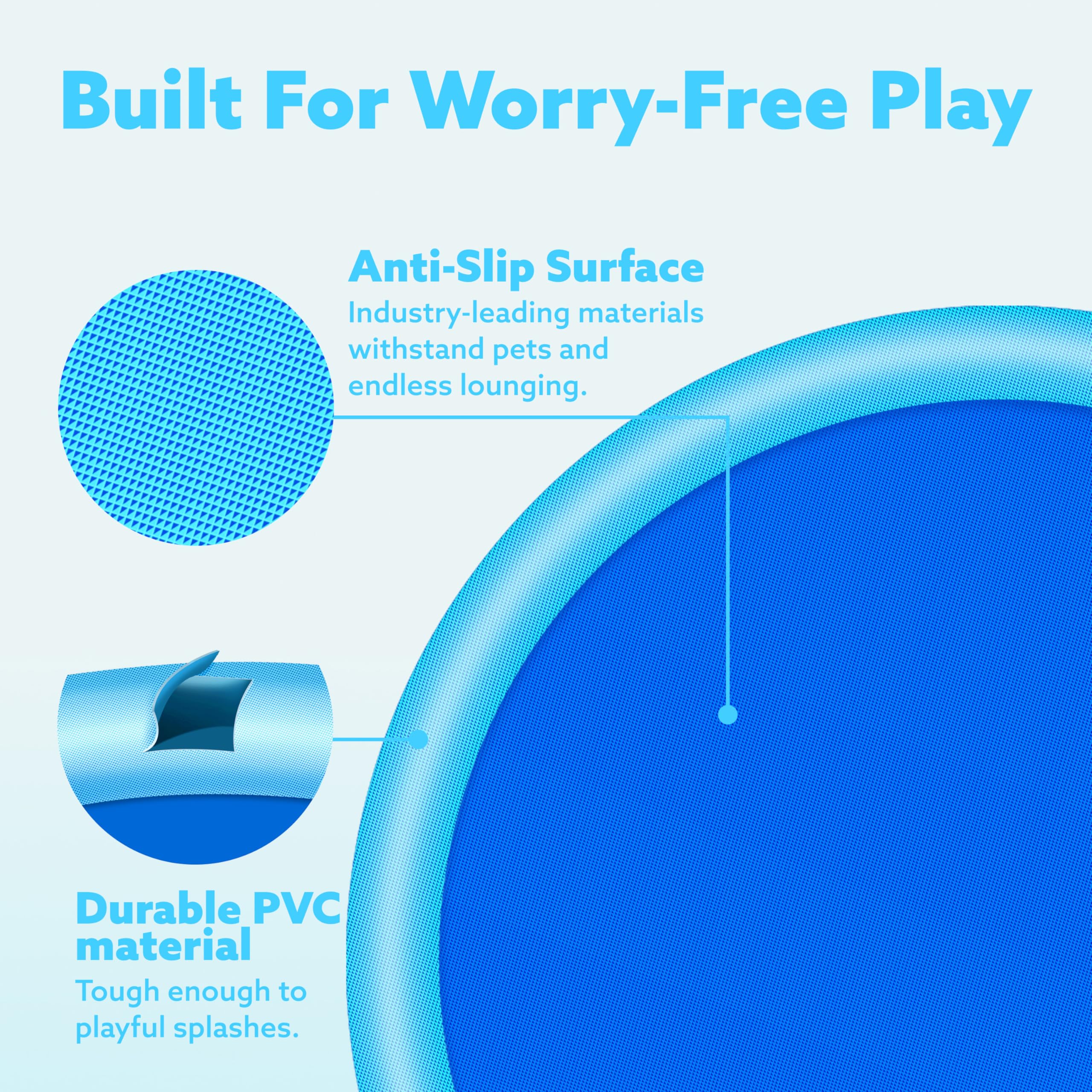 Foto 4 pulgar | Aspersor Antideslizante Splash Pad Sloosh de 10 Pies para Niños - Venta Internacional