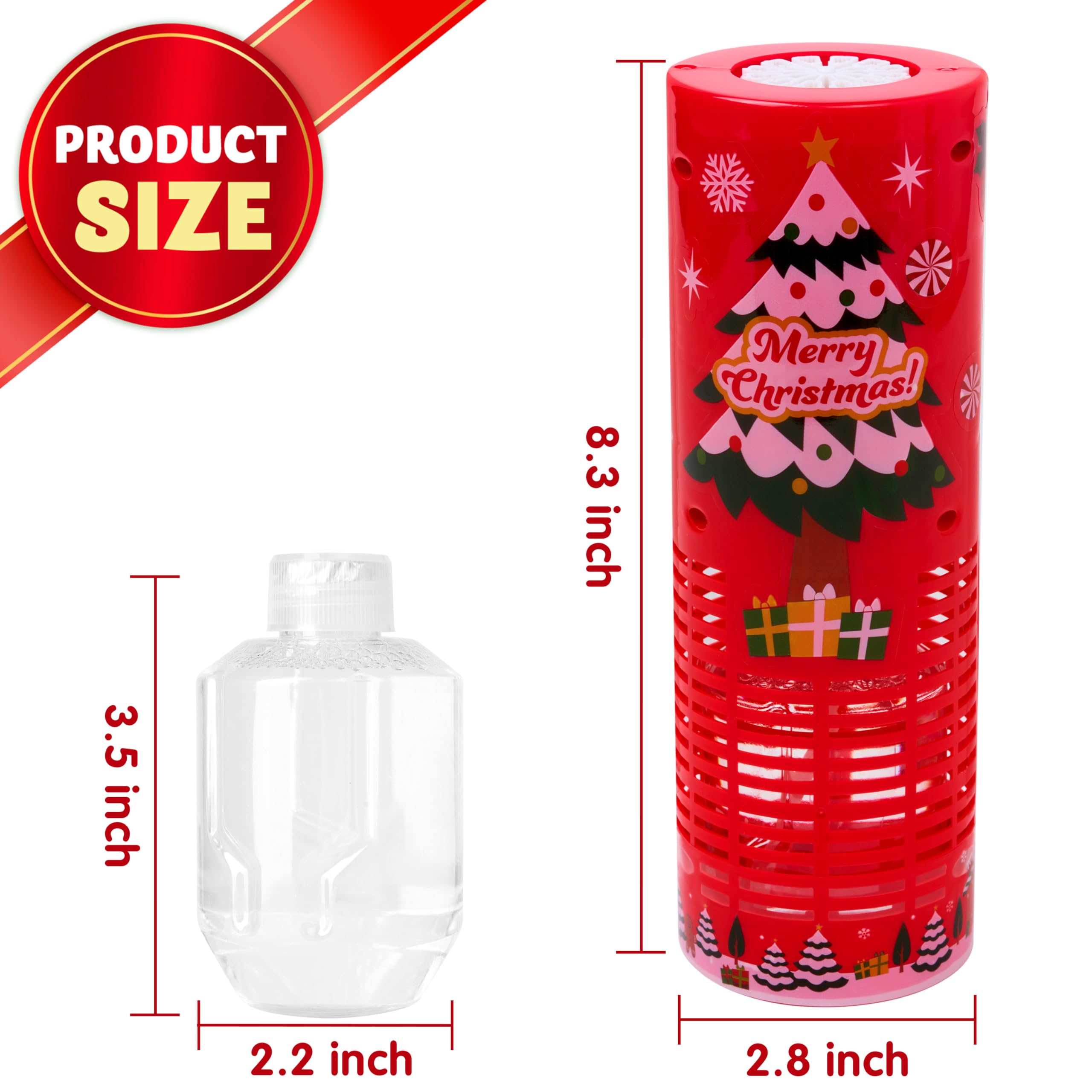 Foto 5 | Lámpara Navideña Joyin De Bubble Machine Con Led Para Niños, 2 Unidades - Venta Internacional.