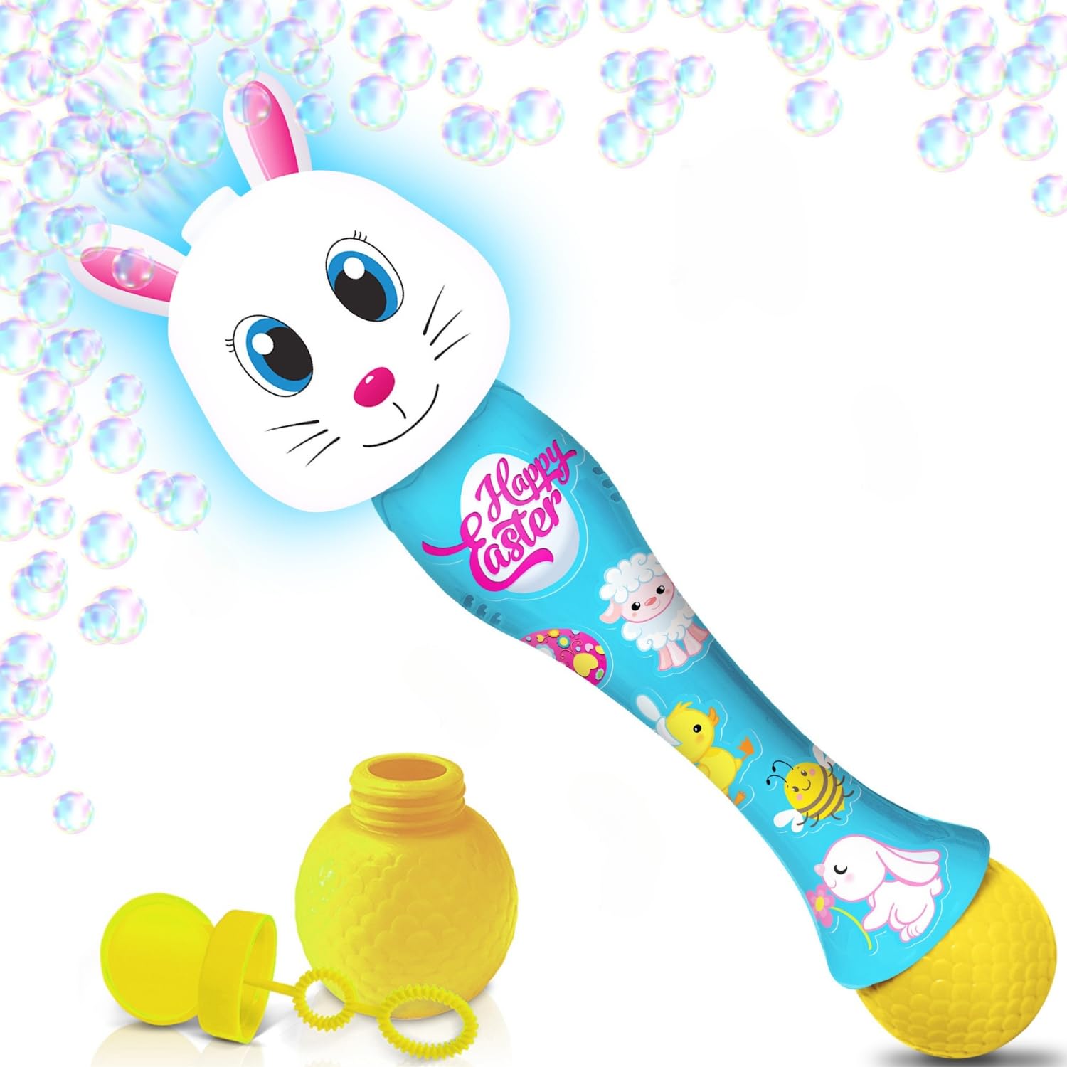 Foto 2 pulgar | Conejo De Pascua Bubble Wand Artcreativity De 14 M Con Led Y Música - Venta Internacional.
