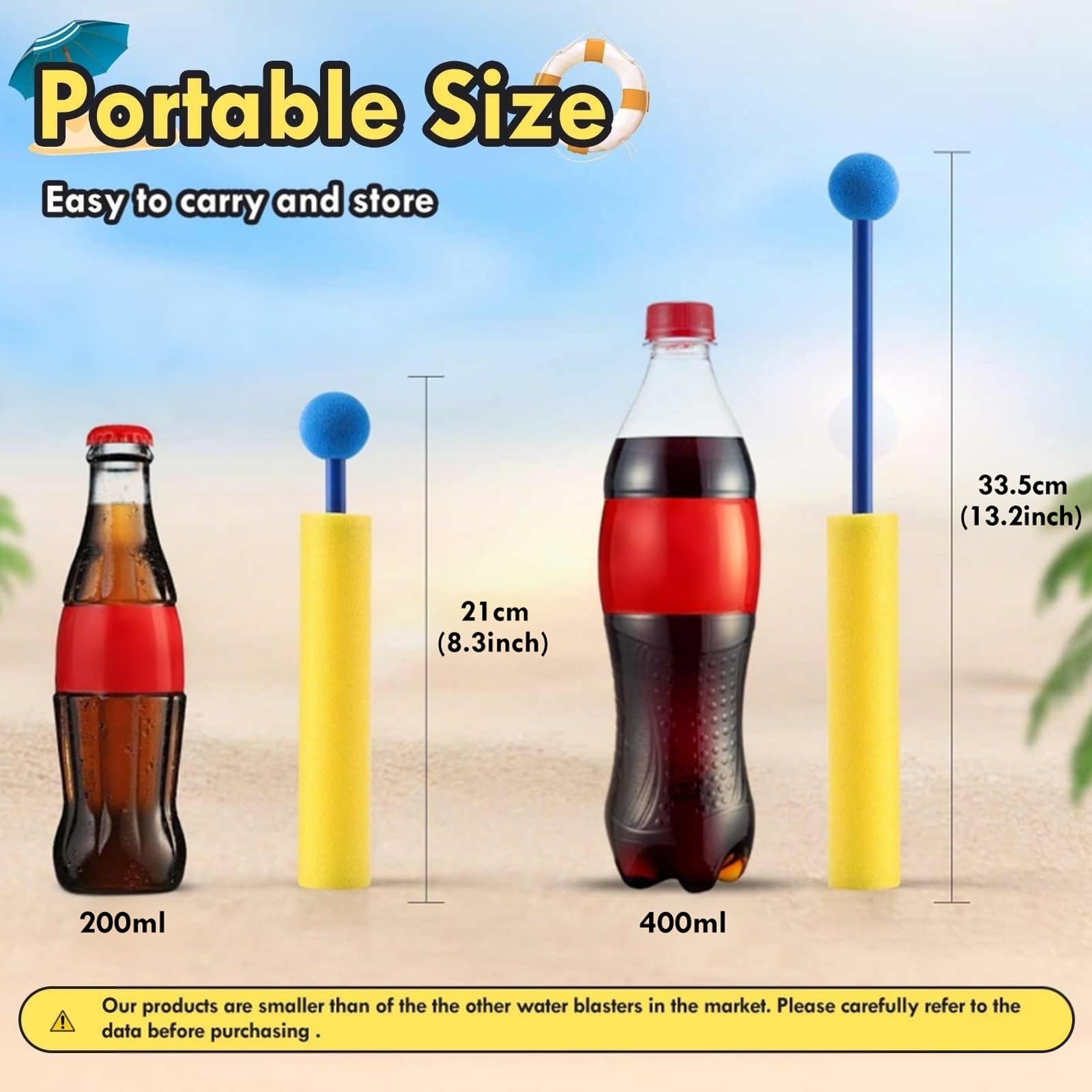 Foto 7 | Pistolas De Remojo Water Blaster Lehoo Castle, Paquete De 16 Para Niños - Venta Internacional.