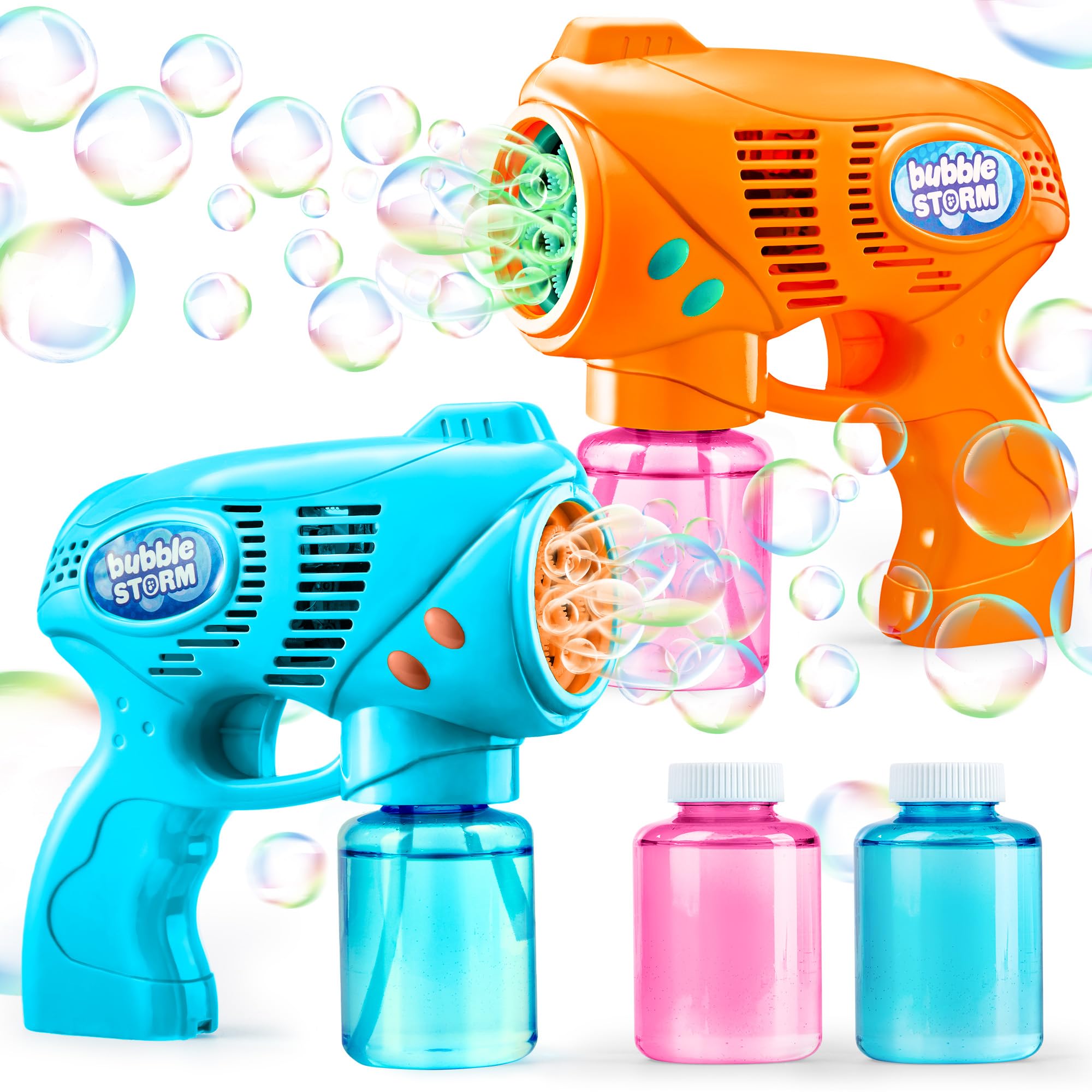 Foto 1 | Bubble Gun Joyin 2 Pistolas De Burbujas Con Recarga De 2 Burbujas, 300 Ml En Total - Venta Internacional.