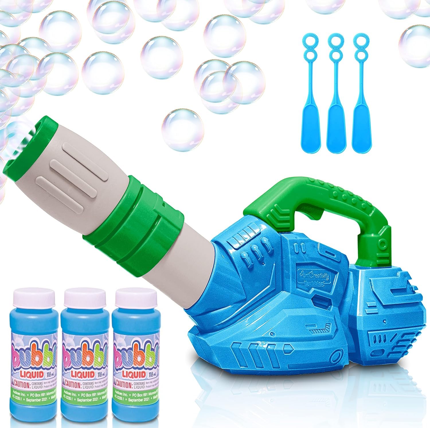 Foto 2 pulgar | Bubble Leaf Blower Artcreativity Para Niños Pequeños Con Solución - Venta Internacional.