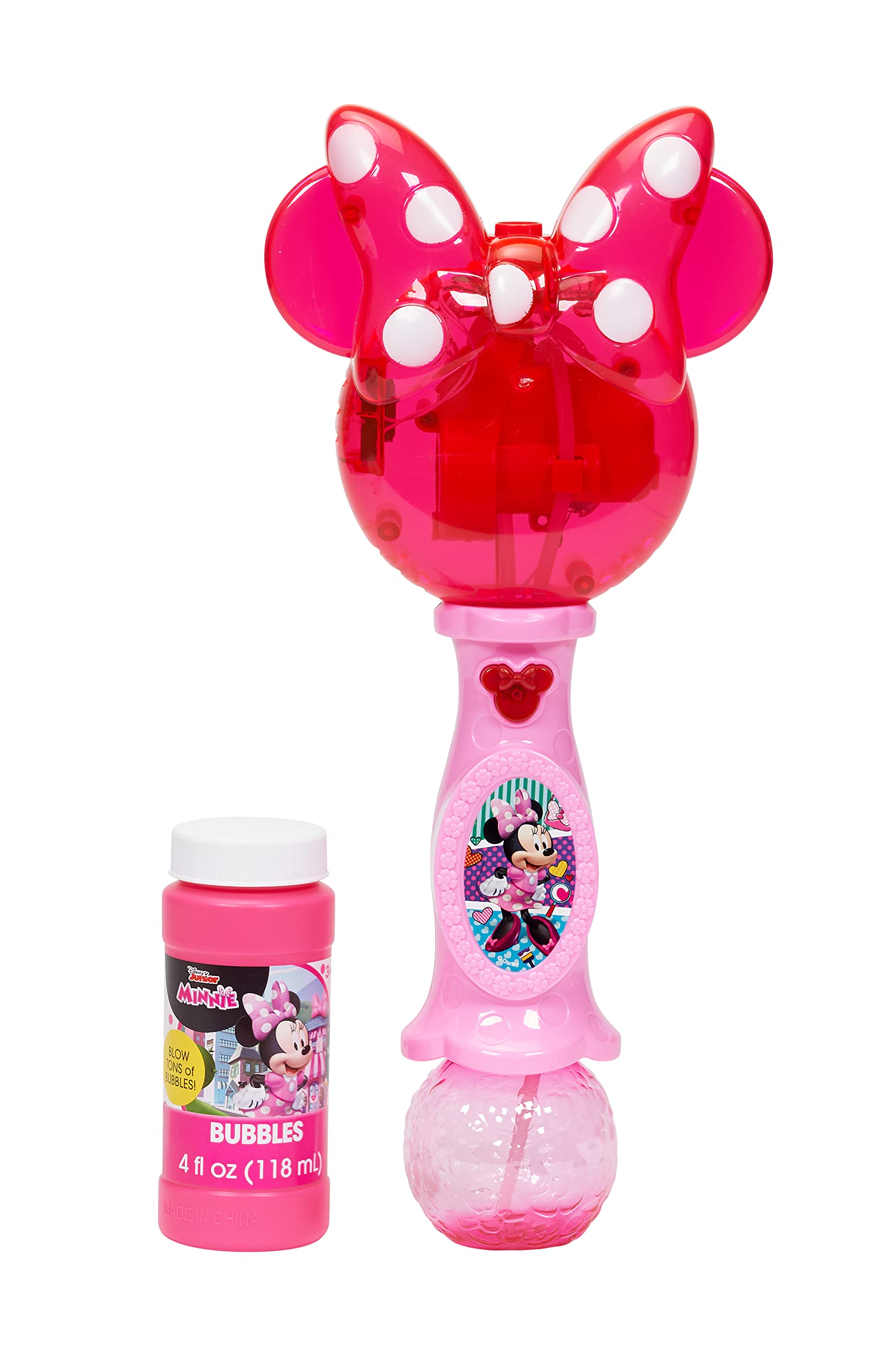 Foto 5 pulgar | Bubble Wand Little Kids Disney Minnie Mouse Con Luz Y Sonido - Venta Internacional.