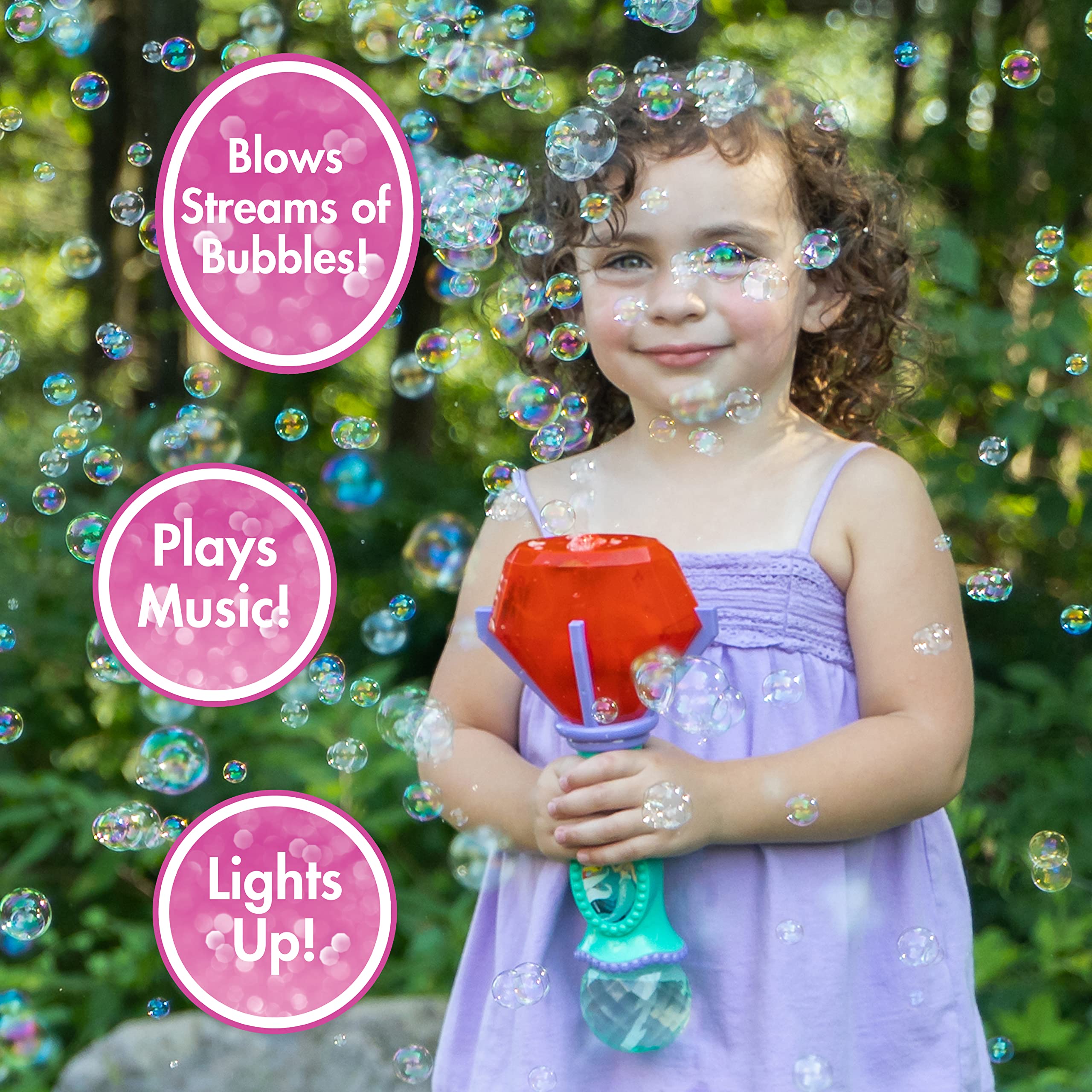 Foto 3 pulgar | Bubble Wand Little Kids Disney Little Kids Con Luces Y Sonido - Venta Internacional.