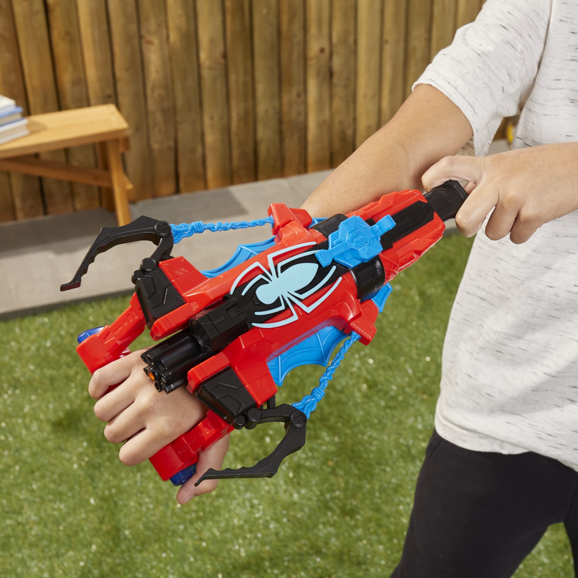 Foto 6 pulgar | Water Blaster Marvel Spider-man Spider Strike 'n Splash - Venta Internacional.