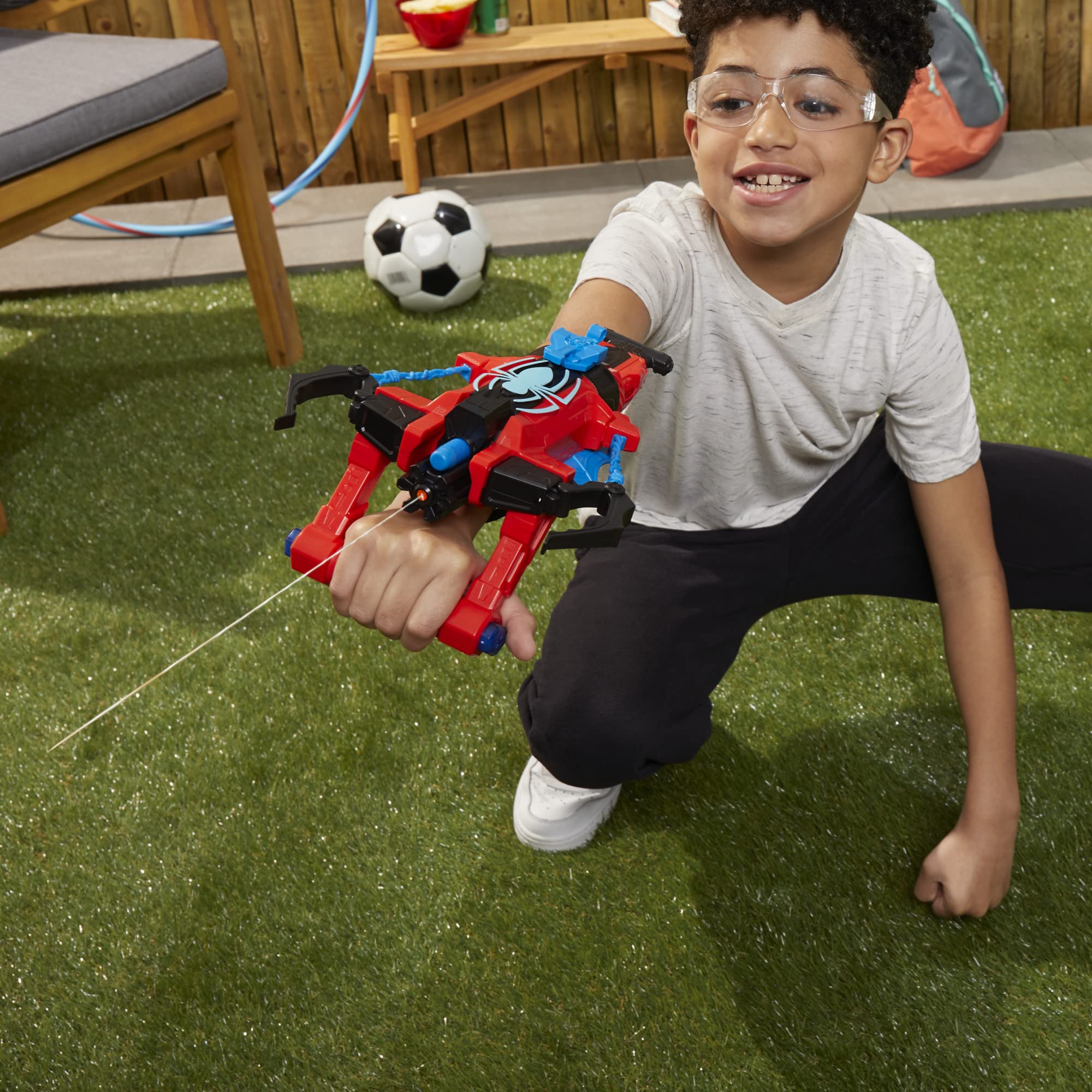 Foto 7 pulgar | Water Blaster Marvel Spider-man Spider Strike 'n Splash - Venta Internacional.