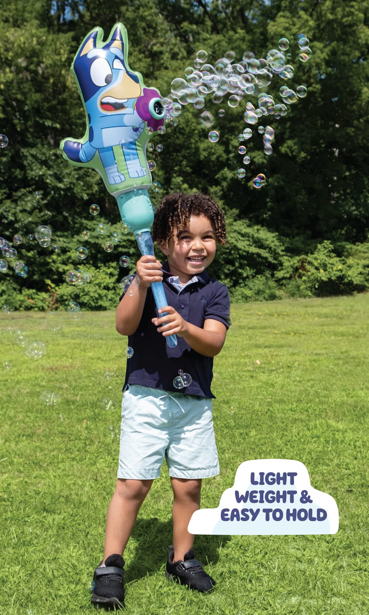Foto 3 pulgar | Bubble Machine Little Kids Bluey Glooble Con Soporte Y 1,2 L - Venta Internacional.