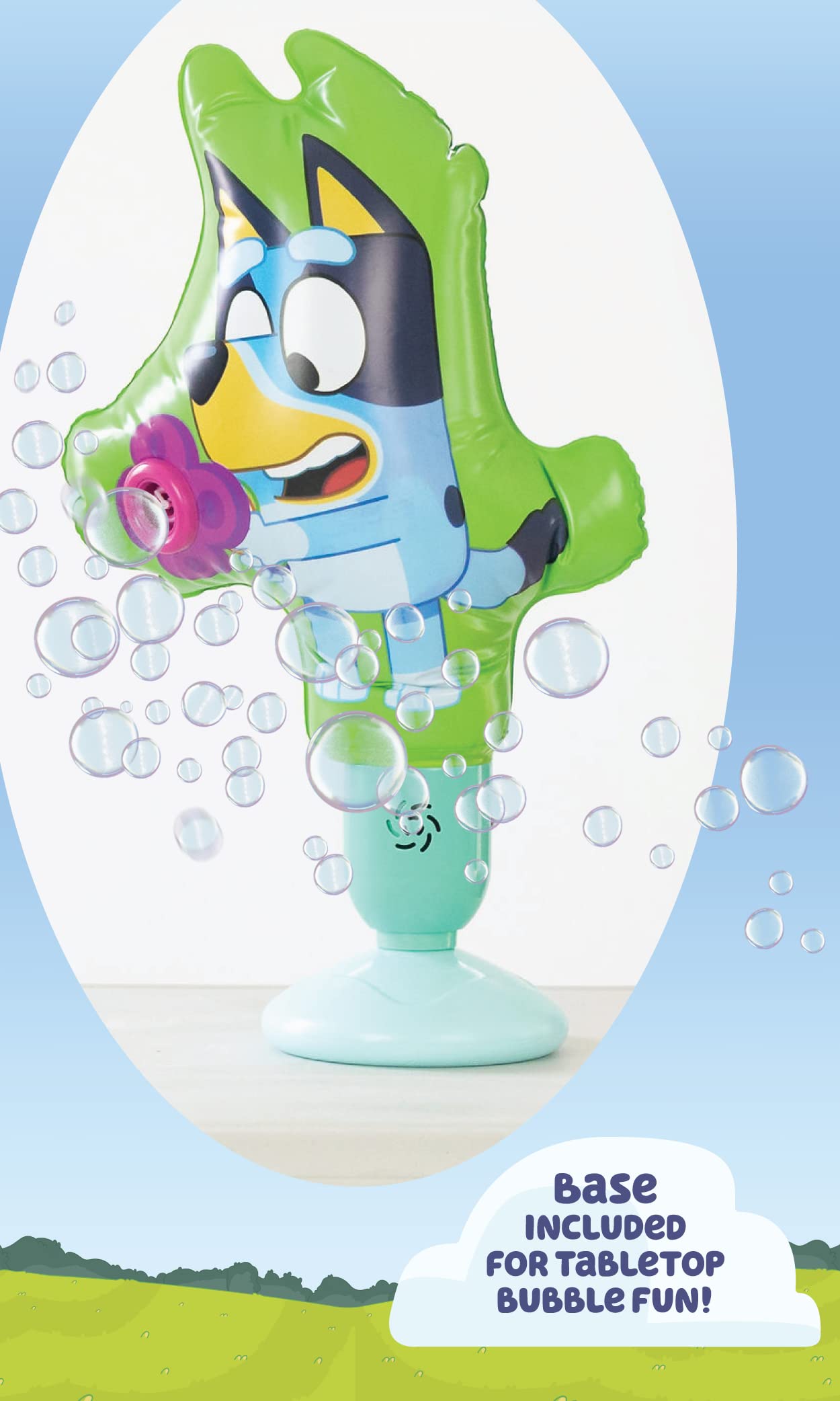 Foto 5 pulgar | Bubble Machine Little Kids Bluey Glooble Con Soporte Y 1,2 L - Venta Internacional.