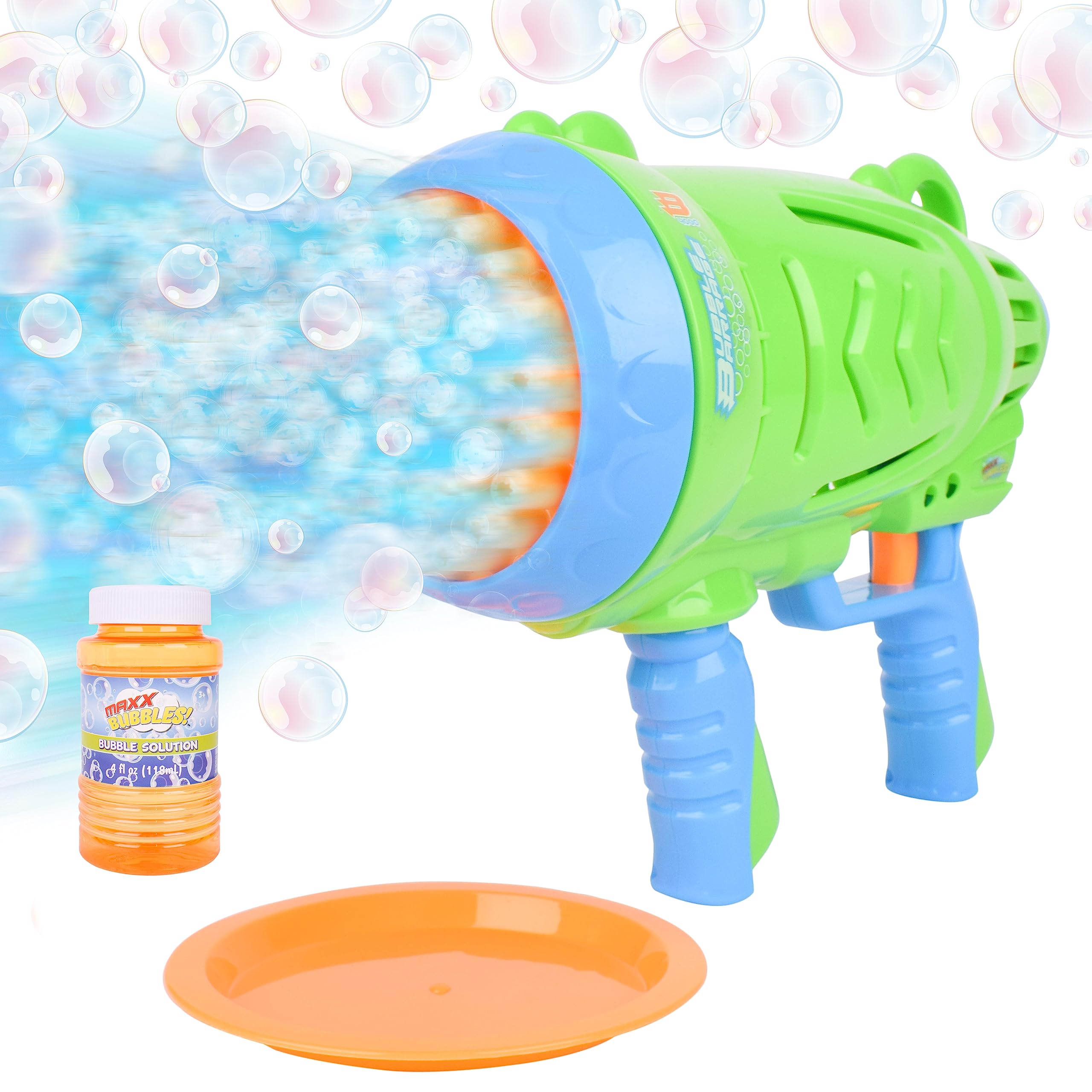 Foto 2 pulgar | Pistola De Bombardeo De Burbujas Maxx Bubbles Automática Con Solución De Burbujas - Venta Internacional.