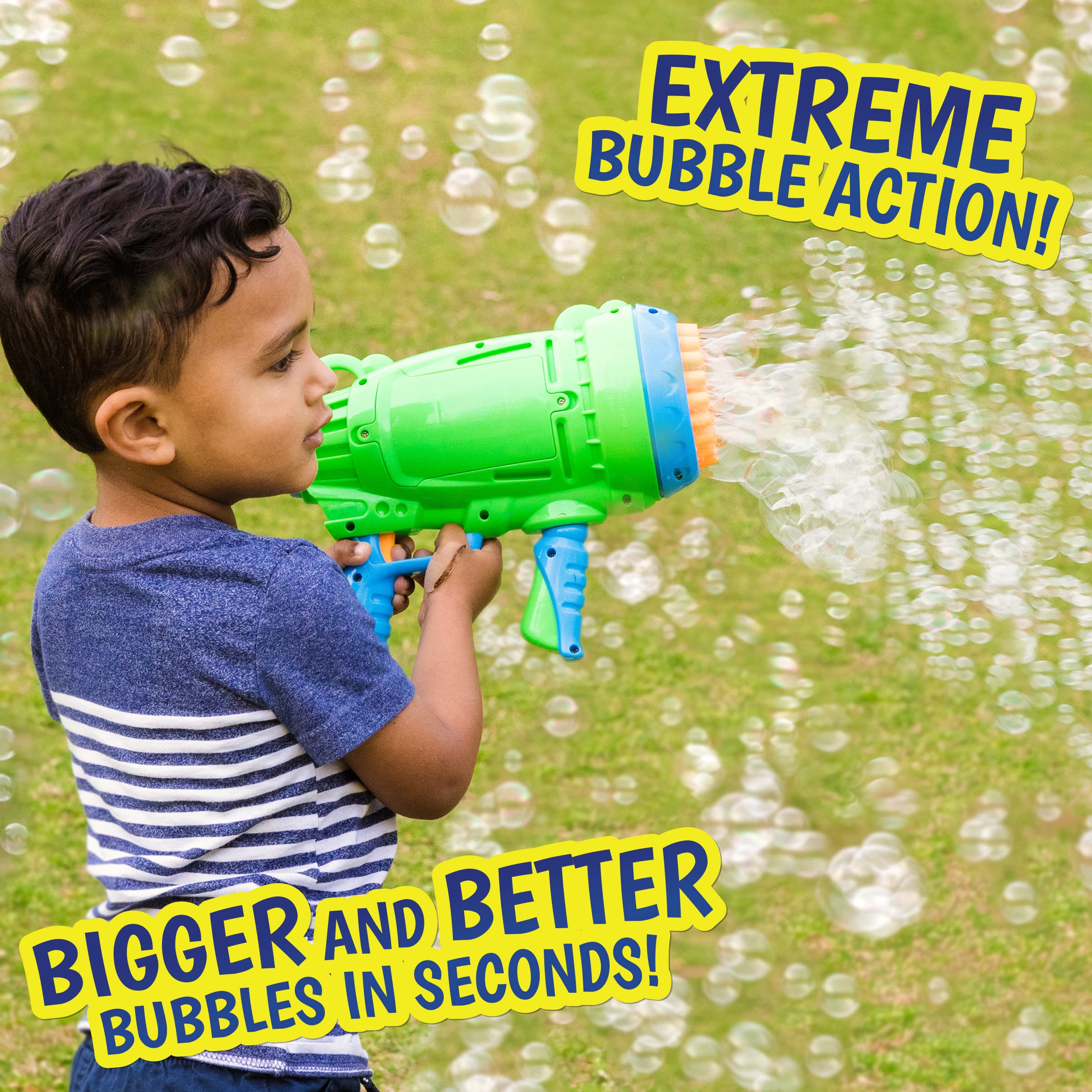 Foto 3 pulgar | Pistola De Bombardeo De Burbujas Maxx Bubbles Automática Con Solución De Burbujas - Venta Internacional.