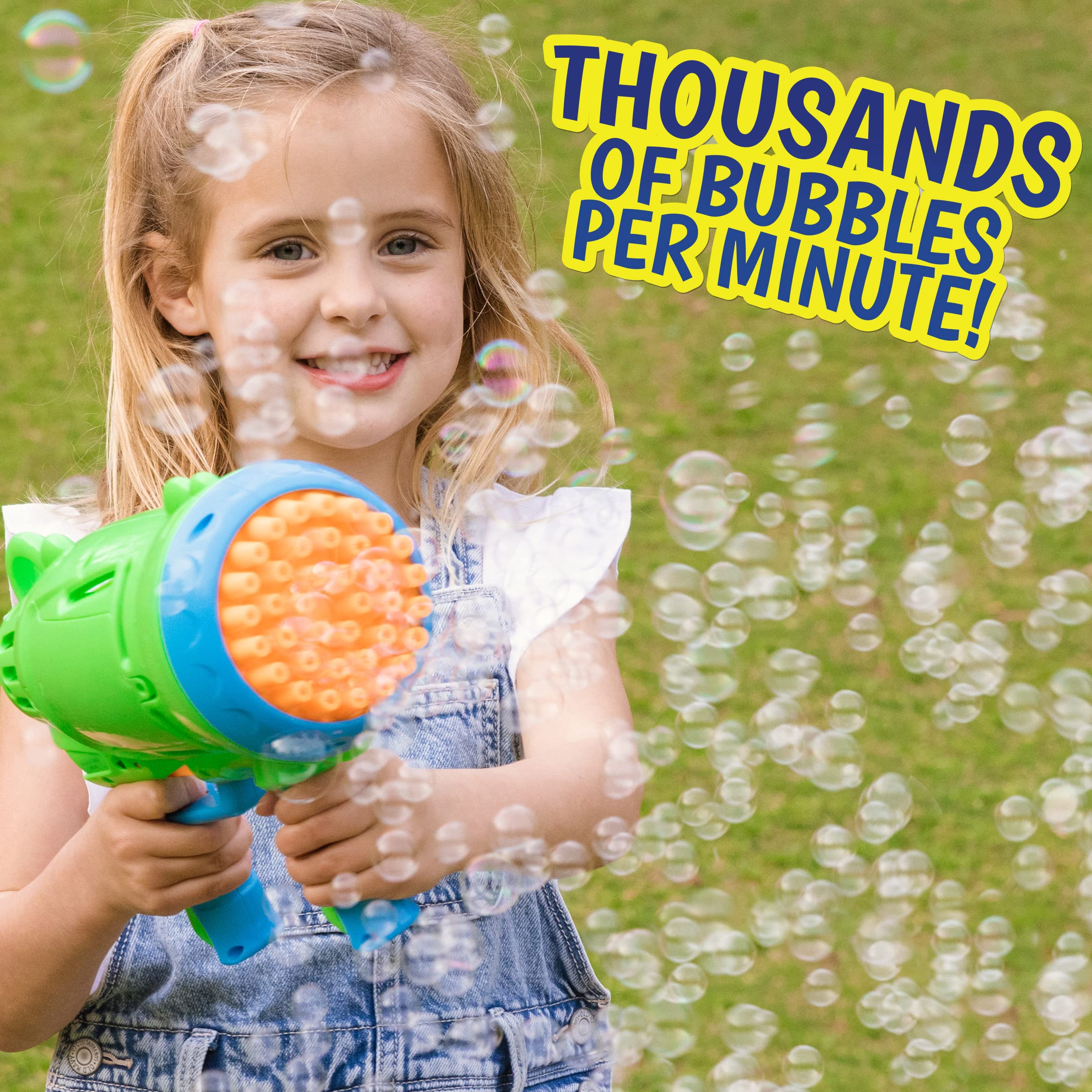 Foto 4 pulgar | Pistola De Bombardeo De Burbujas Maxx Bubbles Automática Con Solución De Burbujas - Venta Internacional.