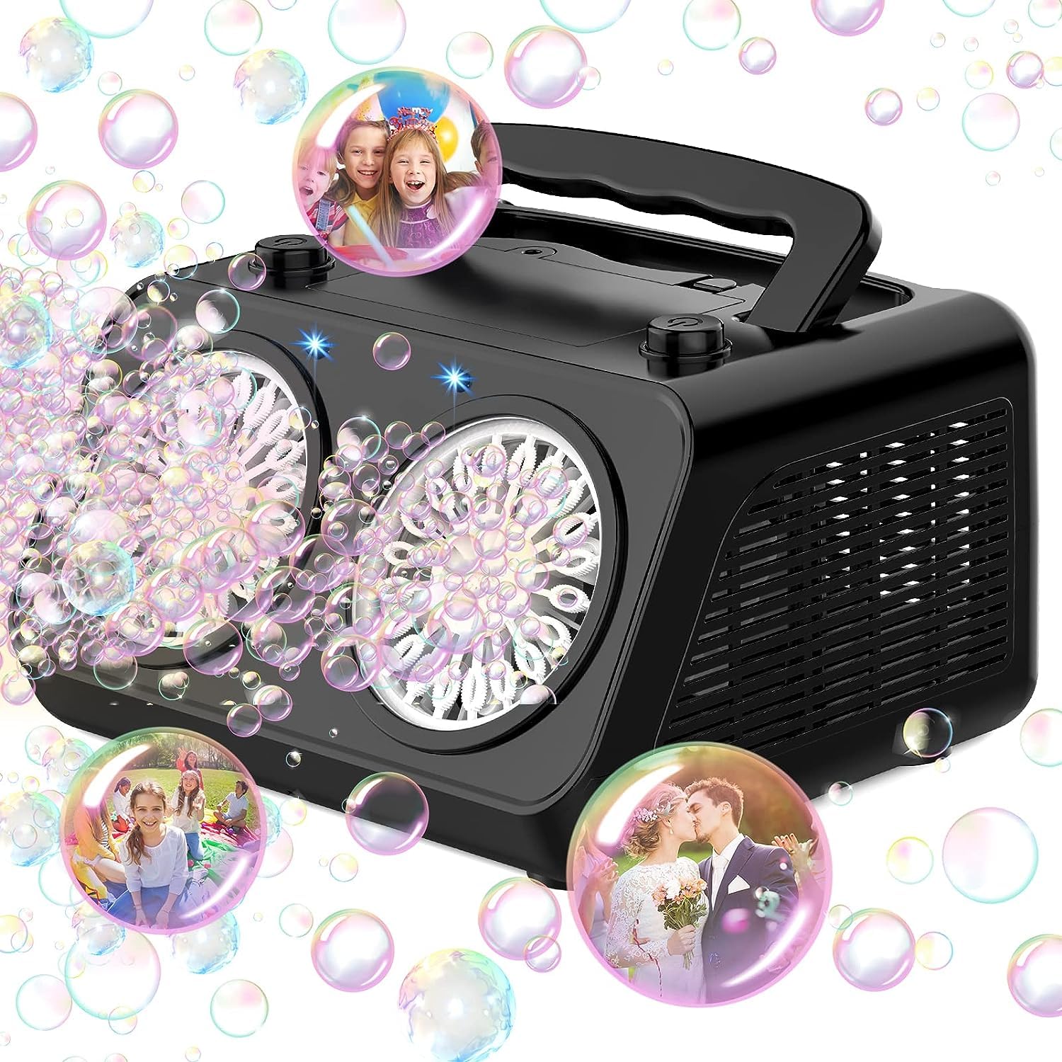 Foto 2 pulgar | Soplador De Burbujas Automático Bubble Machine Yucmed Para Niños - Venta Internacional.