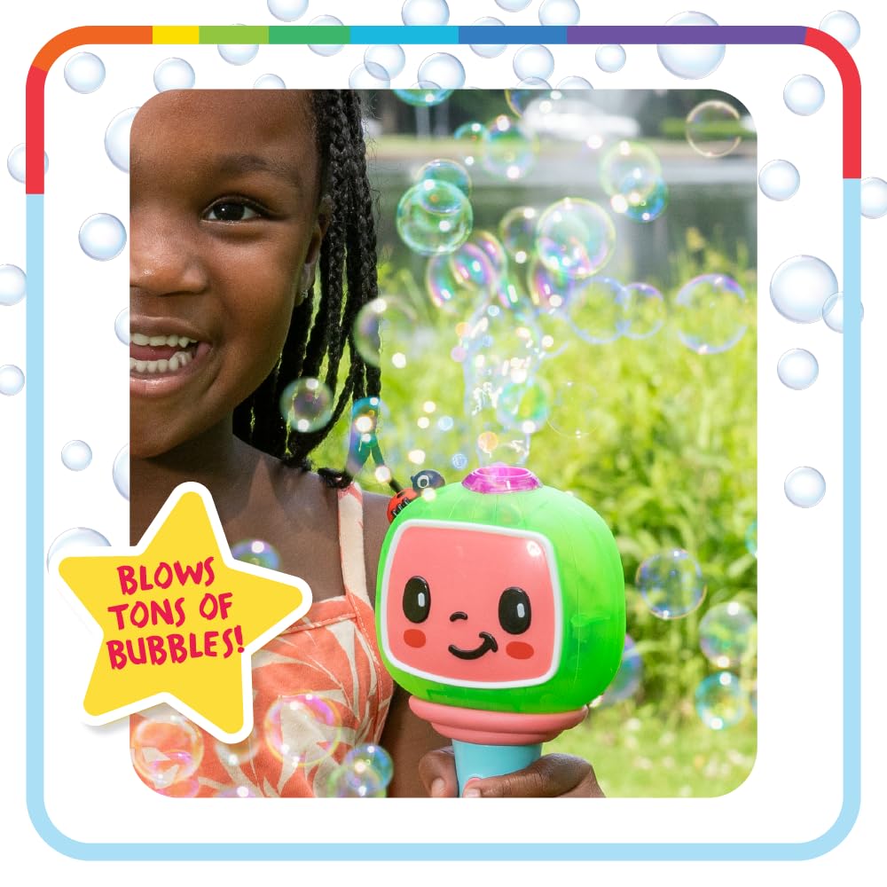 Foto 5 | Varita Musical Para Niños Pequeños Cocomelon Con Solución De Burbujas - Venta Internacional.