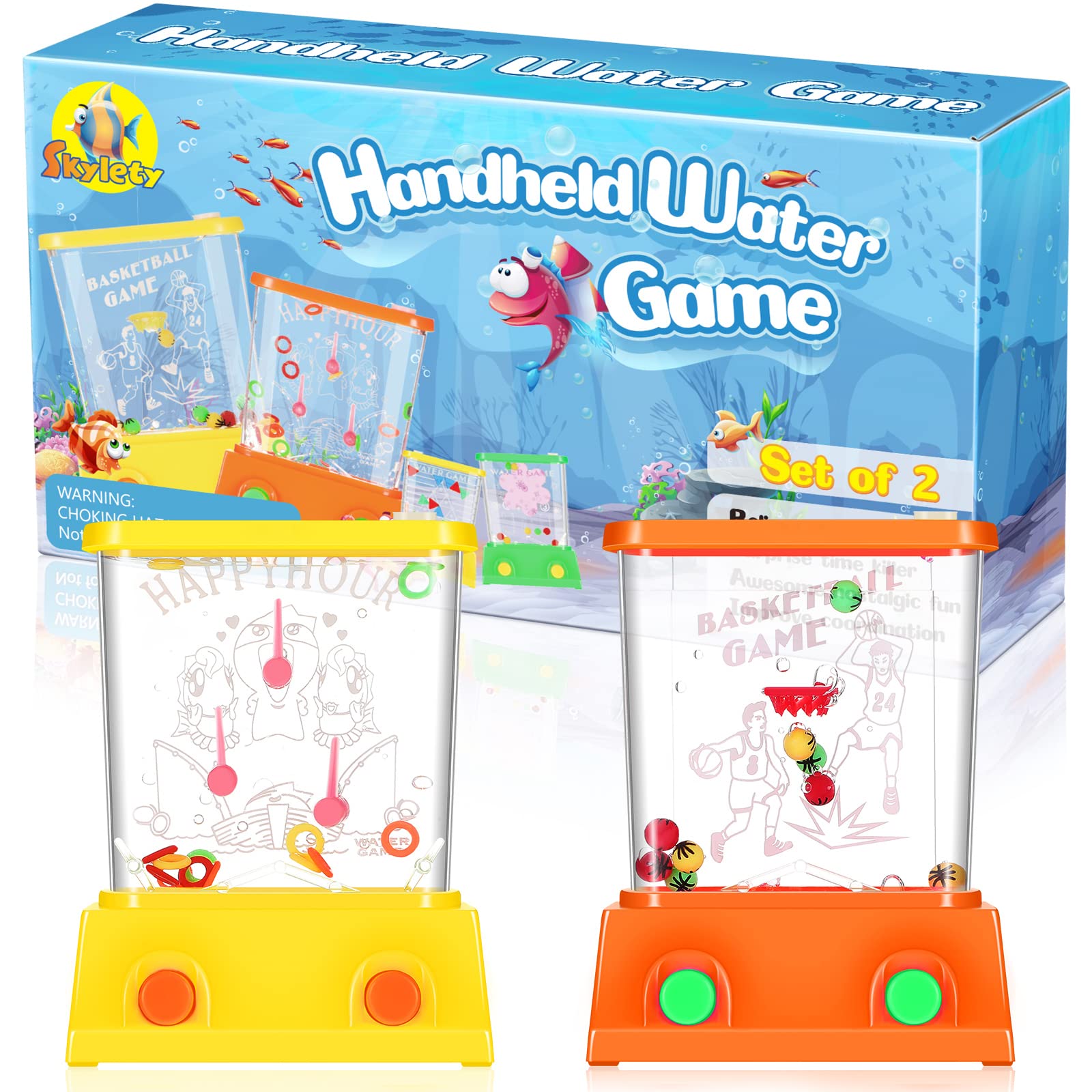 Foto 2 pulgar | Anillo De Agua Portátil Watergame Skylety De 6,6 X 8,3 Cm Para Arcade - Venta Internacional.