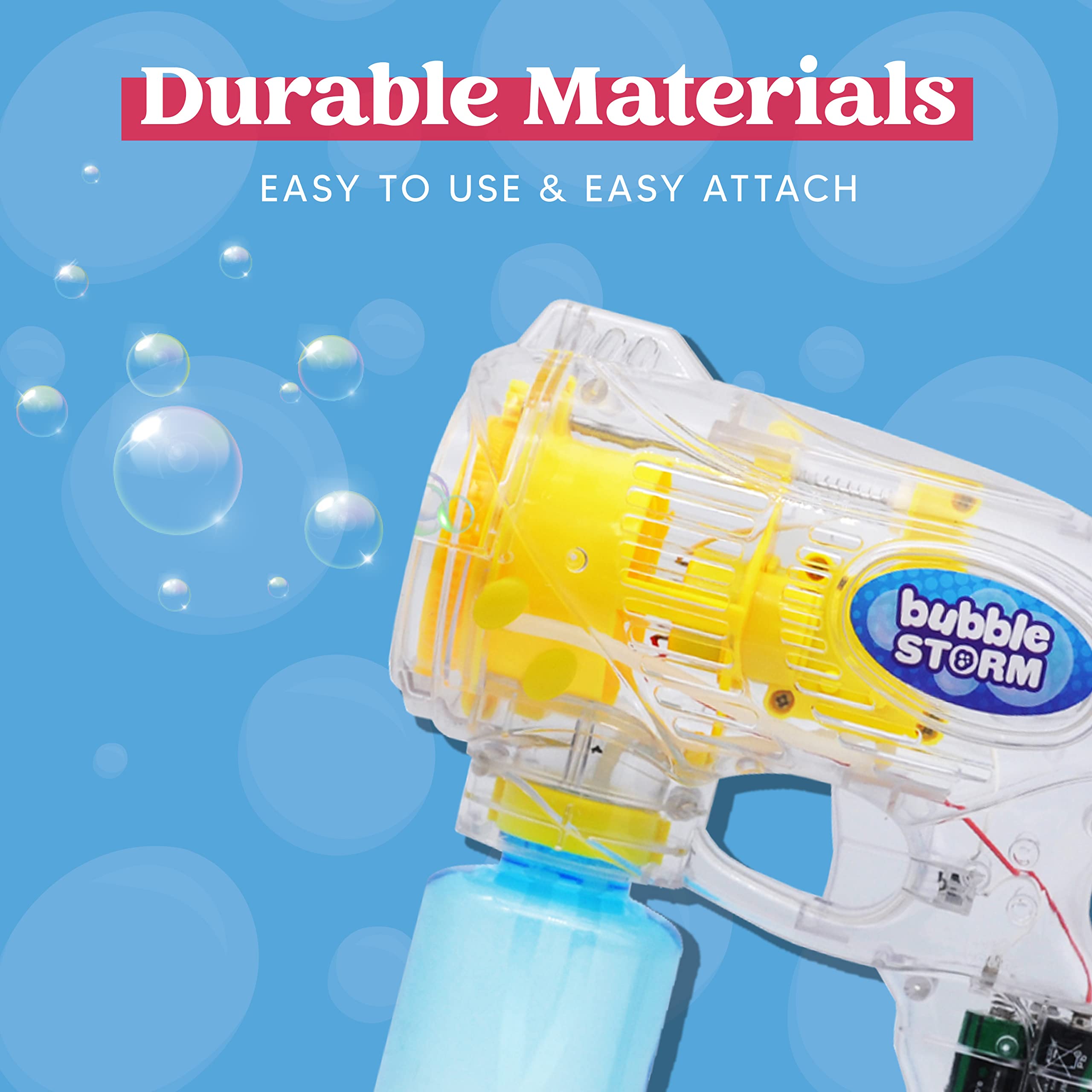 Foto 4 pulgar | Pistolas De Burbujas Joyin, 3 Paquetes Con 3 Soluciones De Burbujas Para Niños - Venta Internacional.