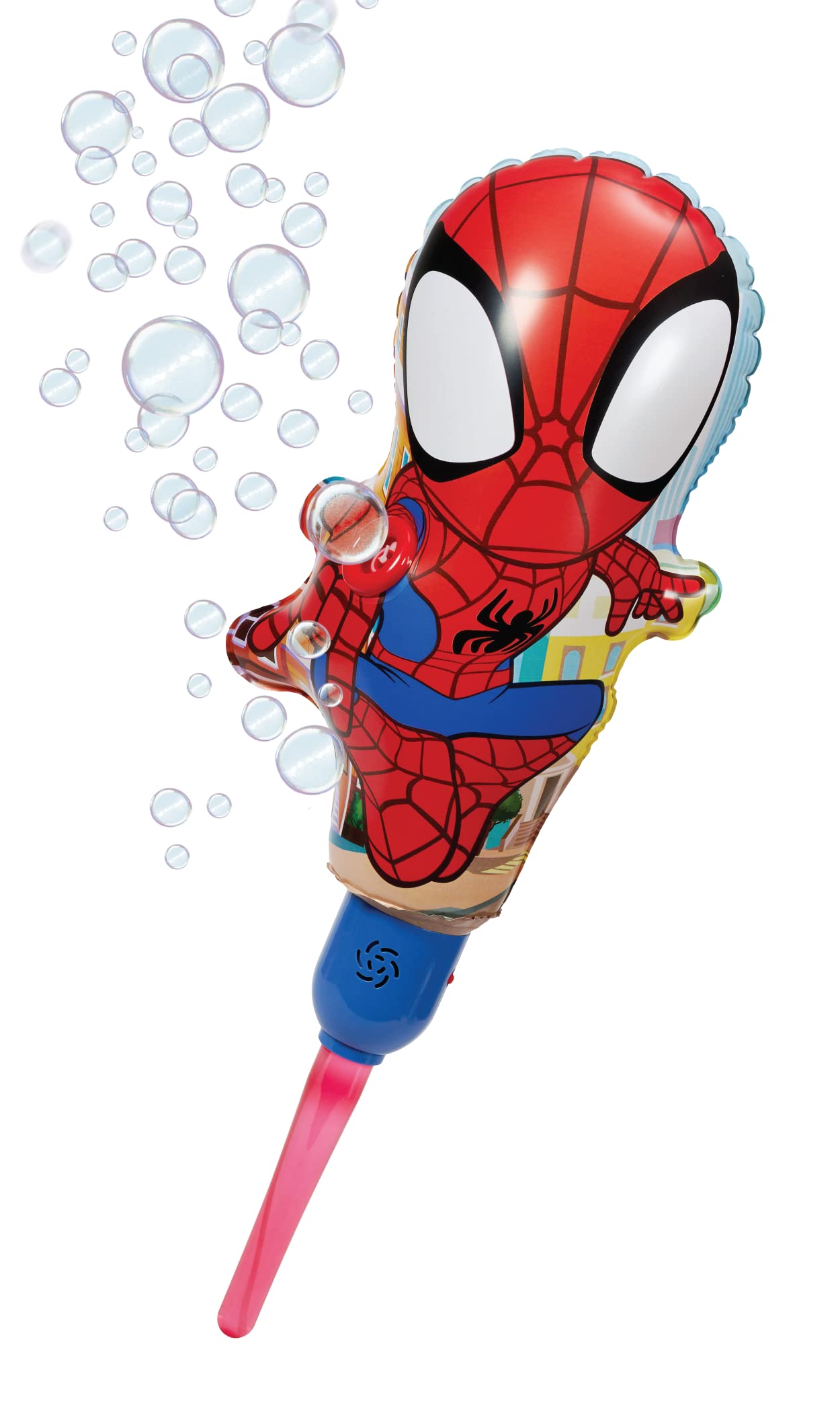 Foto 2 pulgar | Máquina De Burbujas Spider-man Para Niños Pequeños Con Soporte Y Solución - Venta Internacional.