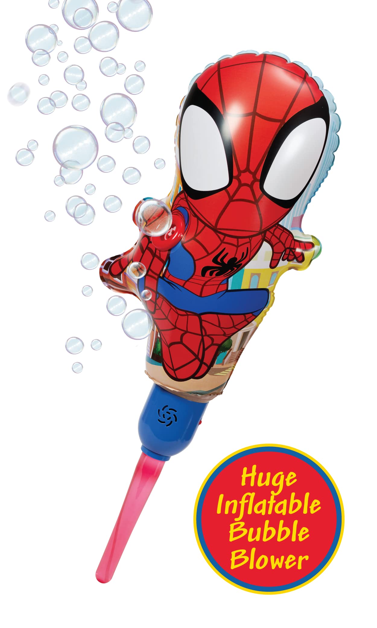 Foto 3 | Máquina De Burbujas Spider-man Para Niños Pequeños Con Soporte Y Solución - Venta Internacional.