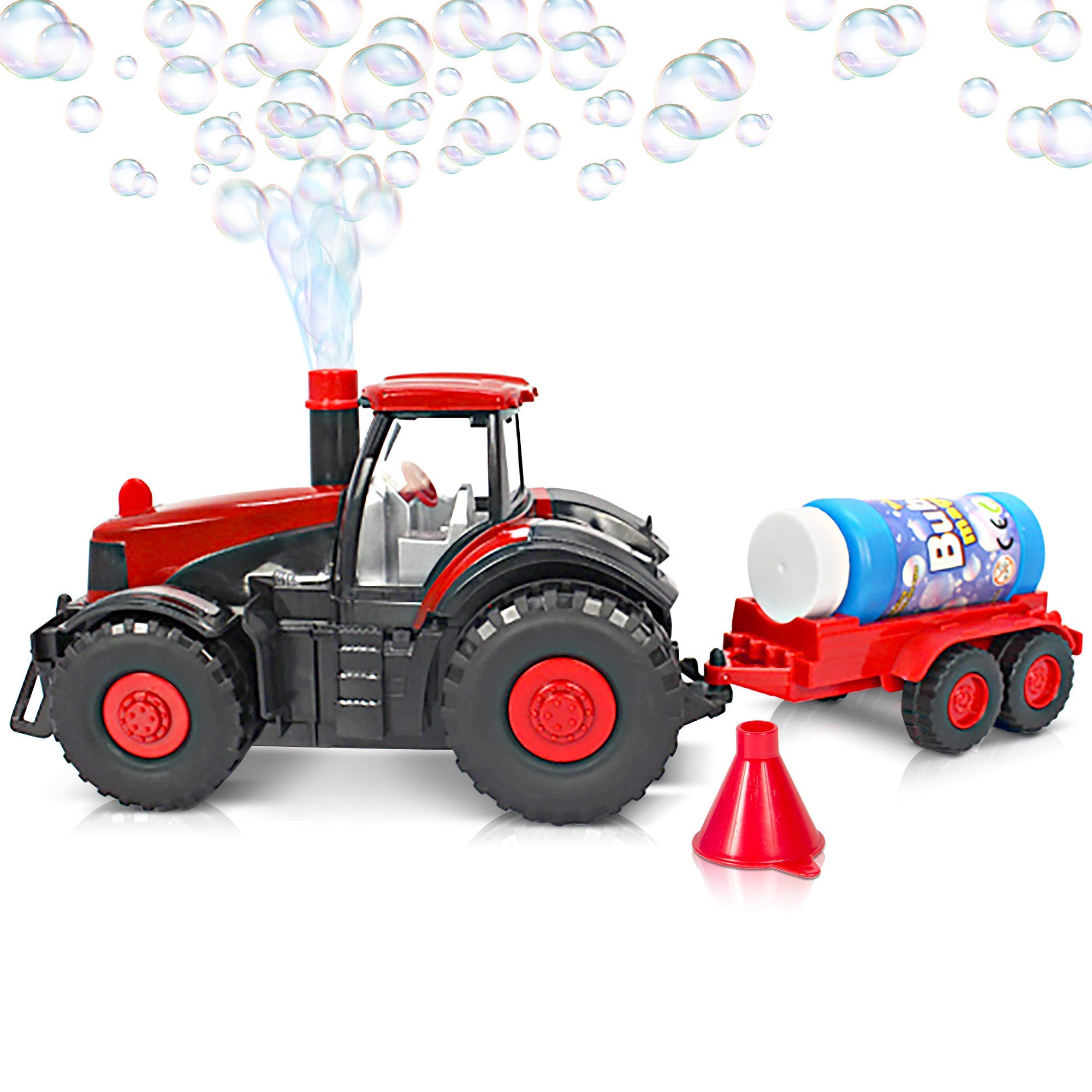 Foto 4 pulgar | Tractor De Juguete Bubble Blowing Farm Artcreativity Con Luces Y Sonidos - Venta Internacional.