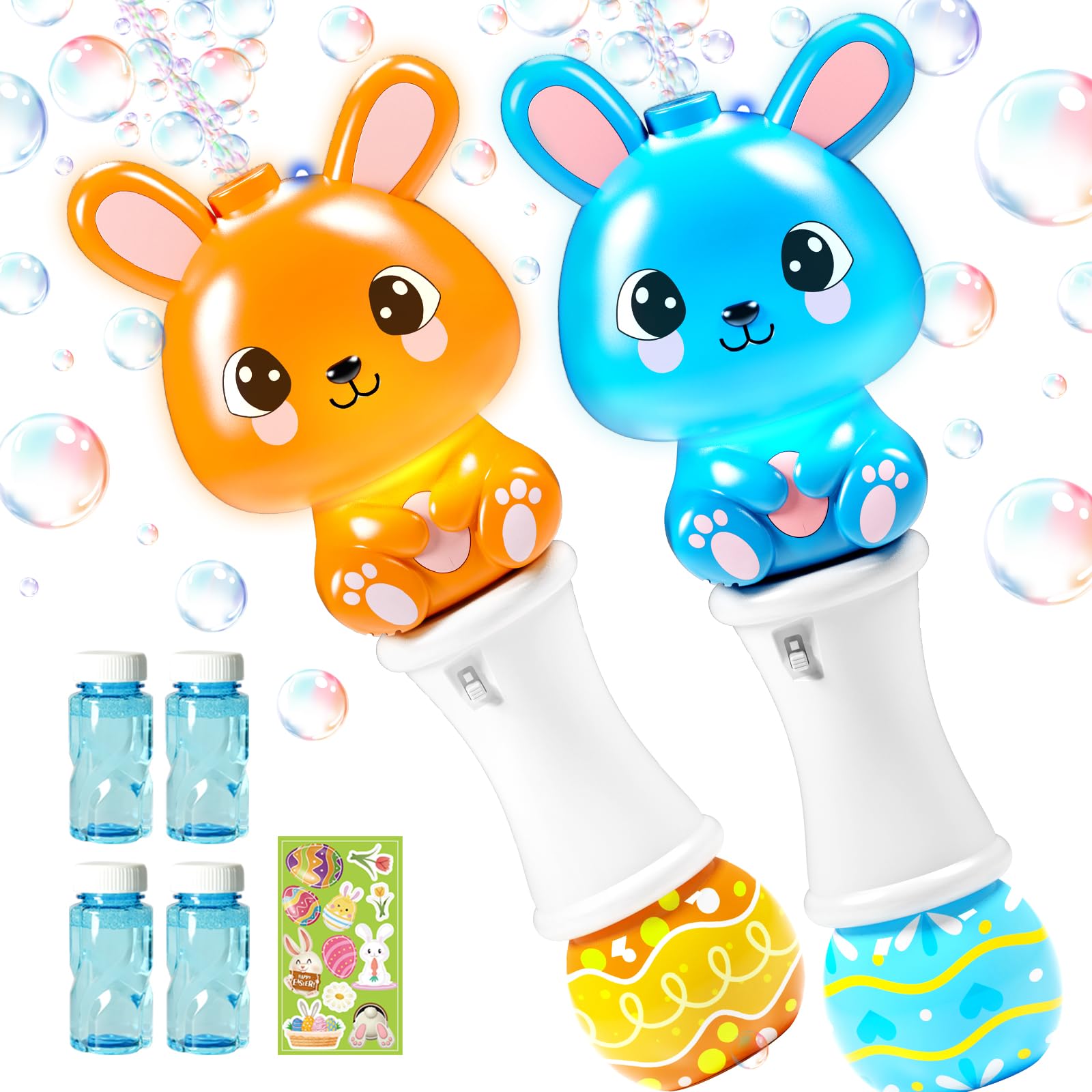 Foto 2 pulgar | Bubble Wands Aurotops, Paquete De 2 Unidades Con Luz Para Niños Y Solución - Venta Internacional.