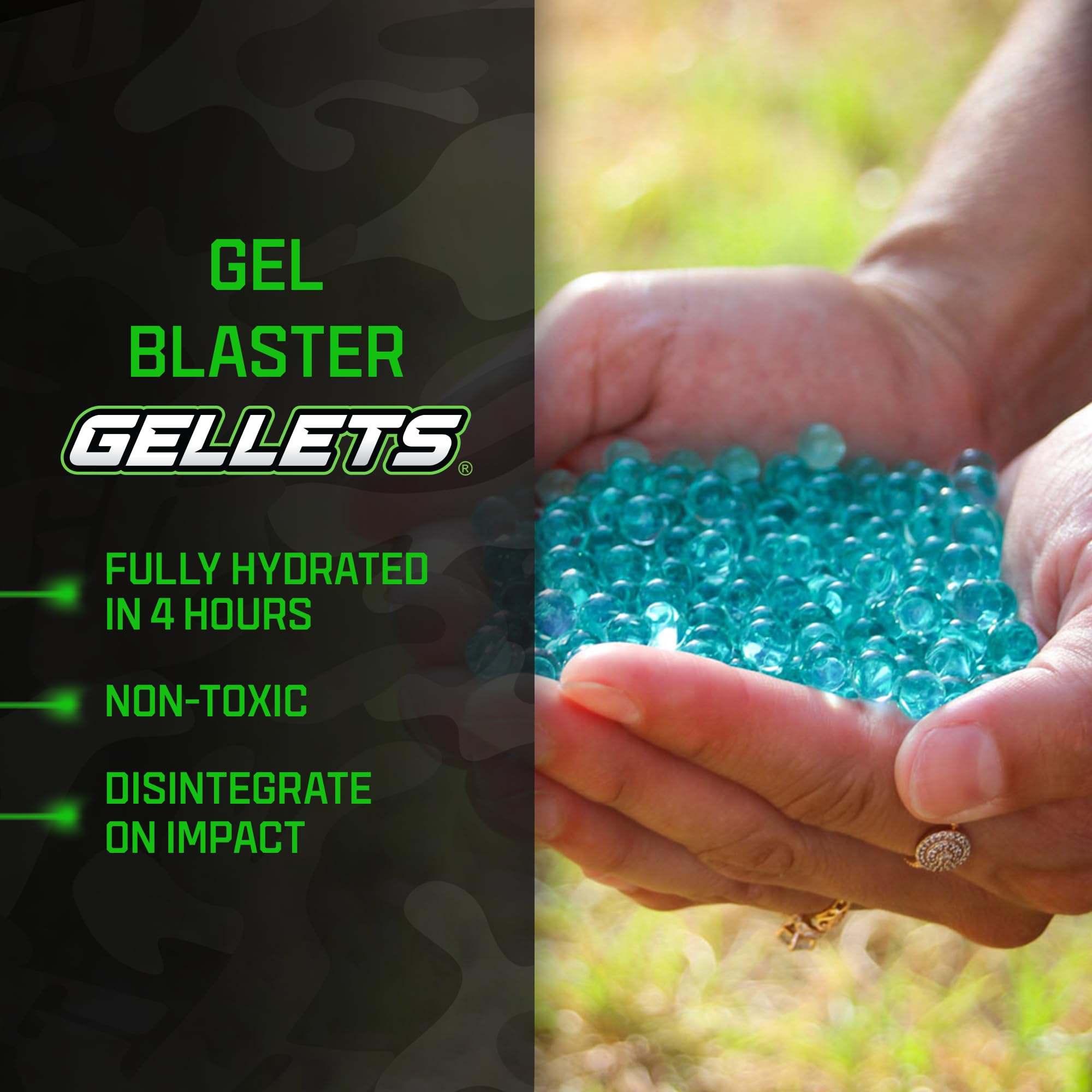 Foto 4 | Lanzador De Gel Impermeable Piranha Splat Ball Pistola Gel Blasters - Venta Internacional.
