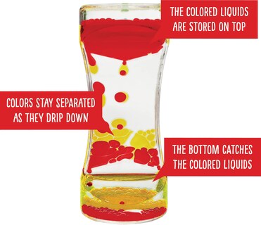 Foto 2 | Recursos Creados Por Maestros En Liquid Motion Bubbler, Rojo Y Amarillo - Venta Internacional.