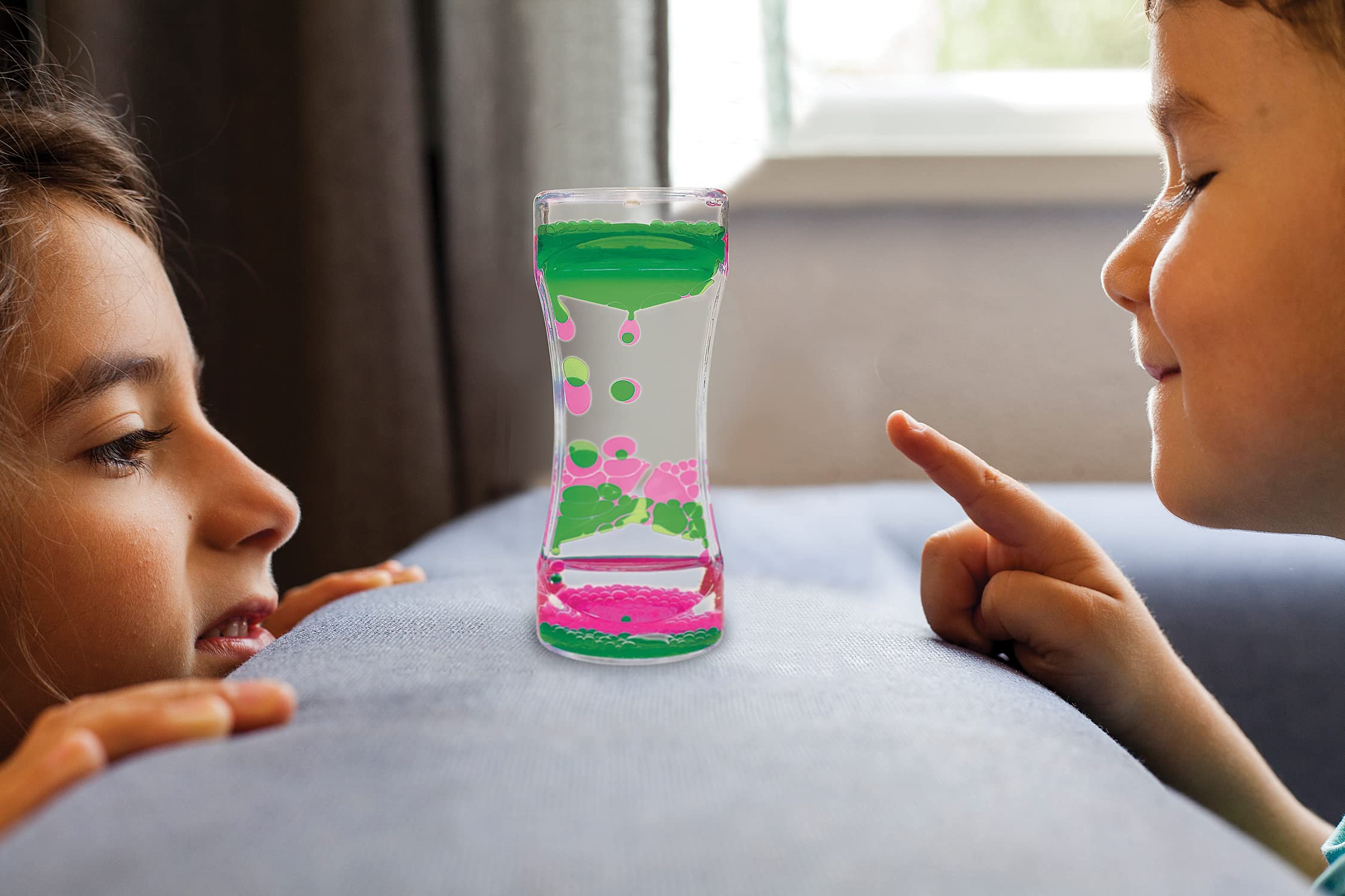 Foto 3 pulgar | Recursos Creados Por Un Profesor De Liquid Motion Bubbler En Rosa Y Verde - Venta Internacional.