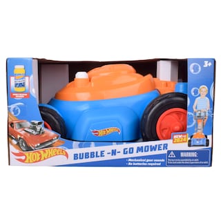 Foto 3 | Cortadora De Césped Bubble Hot Wheels Para Niños Pequeños Con Solución De Burbujas - Venta Internacional.