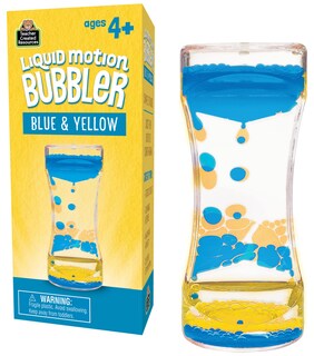 Foto 1 | Recursos Creados Por Maestros En Liquid Motion Bubbler, Azul Y Amarillo - Venta Internacional.