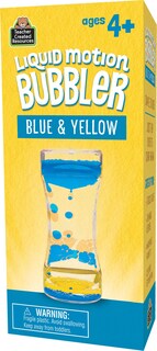 Foto 3 | Recursos Creados Por Maestros En Liquid Motion Bubbler, Azul Y Amarillo - Venta Internacional.