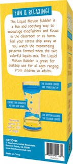 Foto 4 | Recursos Creados Por Maestros En Liquid Motion Bubbler, Azul Y Amarillo - Venta Internacional.