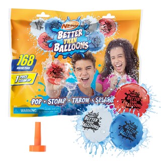 Foto 1 | Juguetes Acuáticos Nerf Better Than Balloons 168 Cápsulas Para Niños A Partir De 3 Años - Venta Internacional.