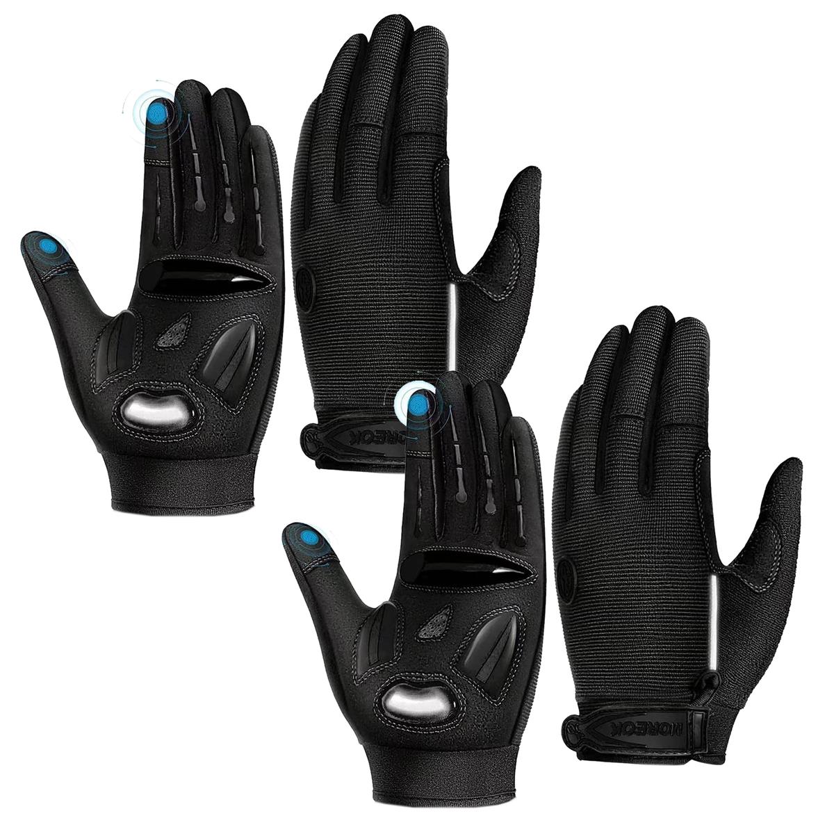 Foto 2 pulgar | Guantes Transpirable Xtream Boom MXVSC-008 Negros 2 Pares