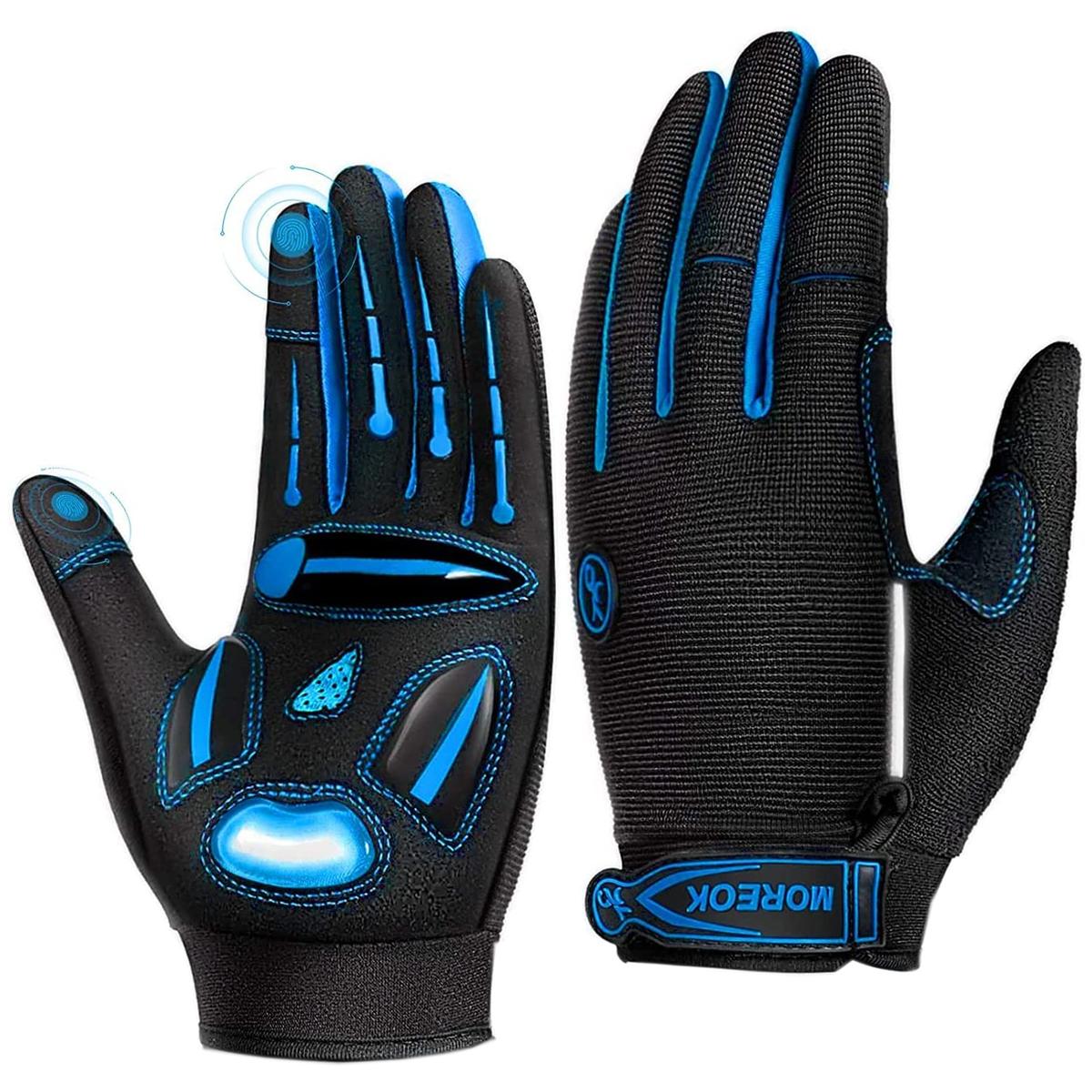 Guantes  Para Gym Xtreamboom Mxvcc-004 1 Par Negro/azul