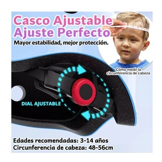 Foto 3 | Kit Protección Para Niños 7pzas Eo Safe Imports Esi-18687 Celeste