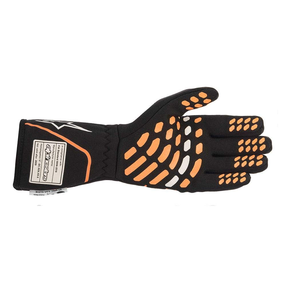 Foto 3 pulgar | Guantes Alpinestars Tech-1 Race V2 Gl Sf Negros Ong Fluo 2xl - Venta Internacional.
