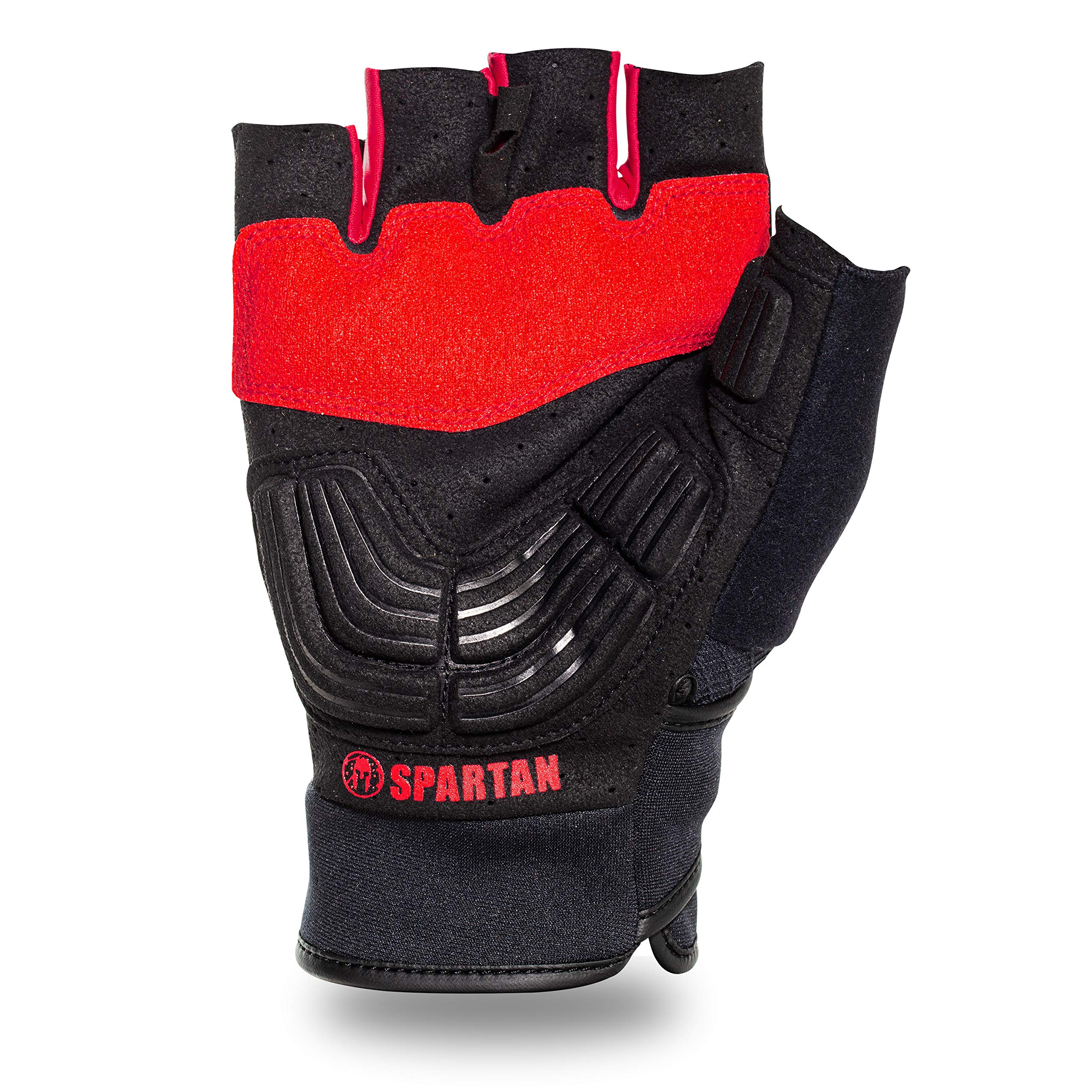 Foto 4 pulgar | Guantes Franklin Sports Spartan Race Para Hombre Y Mujer  Color Negro/rojo  Xxl - Venta Internacional.