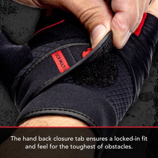 Foto 7 | Guantes Franklin Sports Spartan Race Para Hombre Y Mujer Color Negro/rojo Xxl - Venta Internacional.