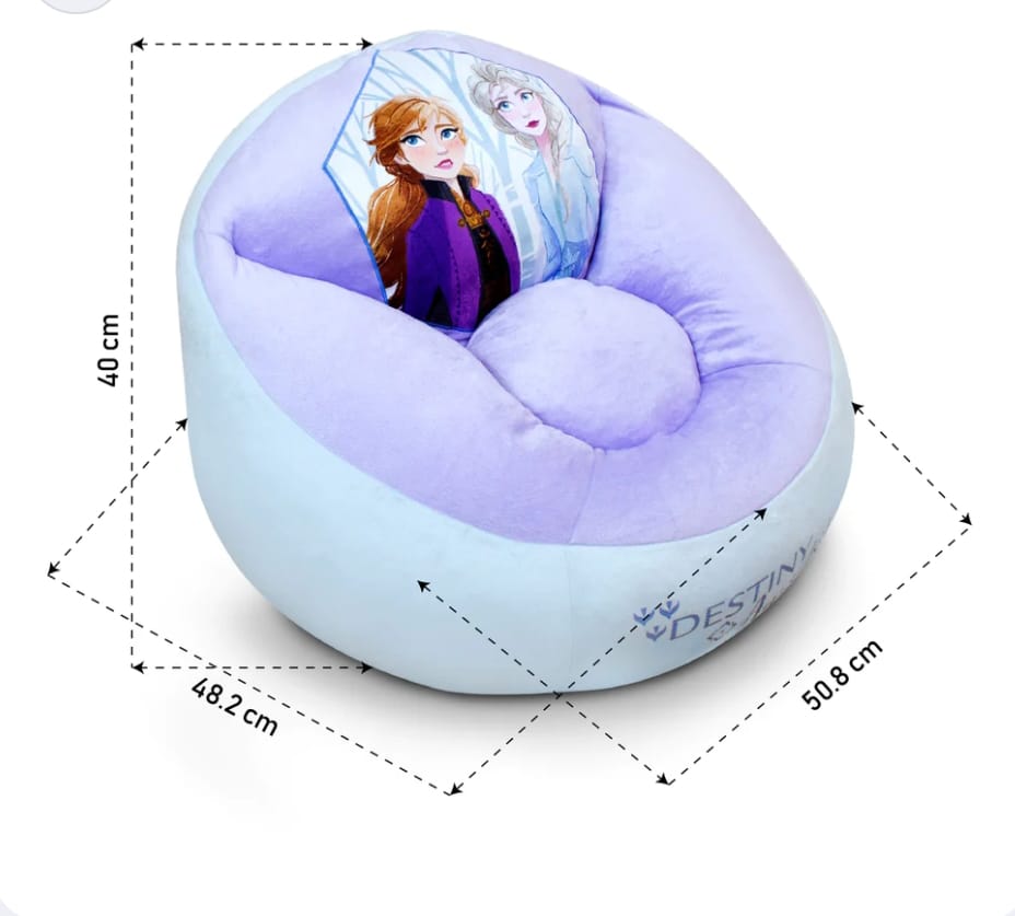 Foto 4 | Puff Para Niñas Disney Frozen Idea Nuova